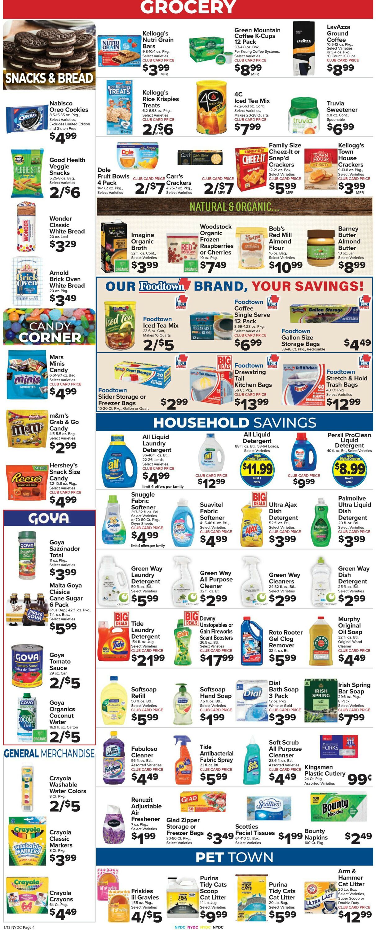 Foodtown Weekly Ad Circular - valid 01/13-01/19/2023 (Page 6)