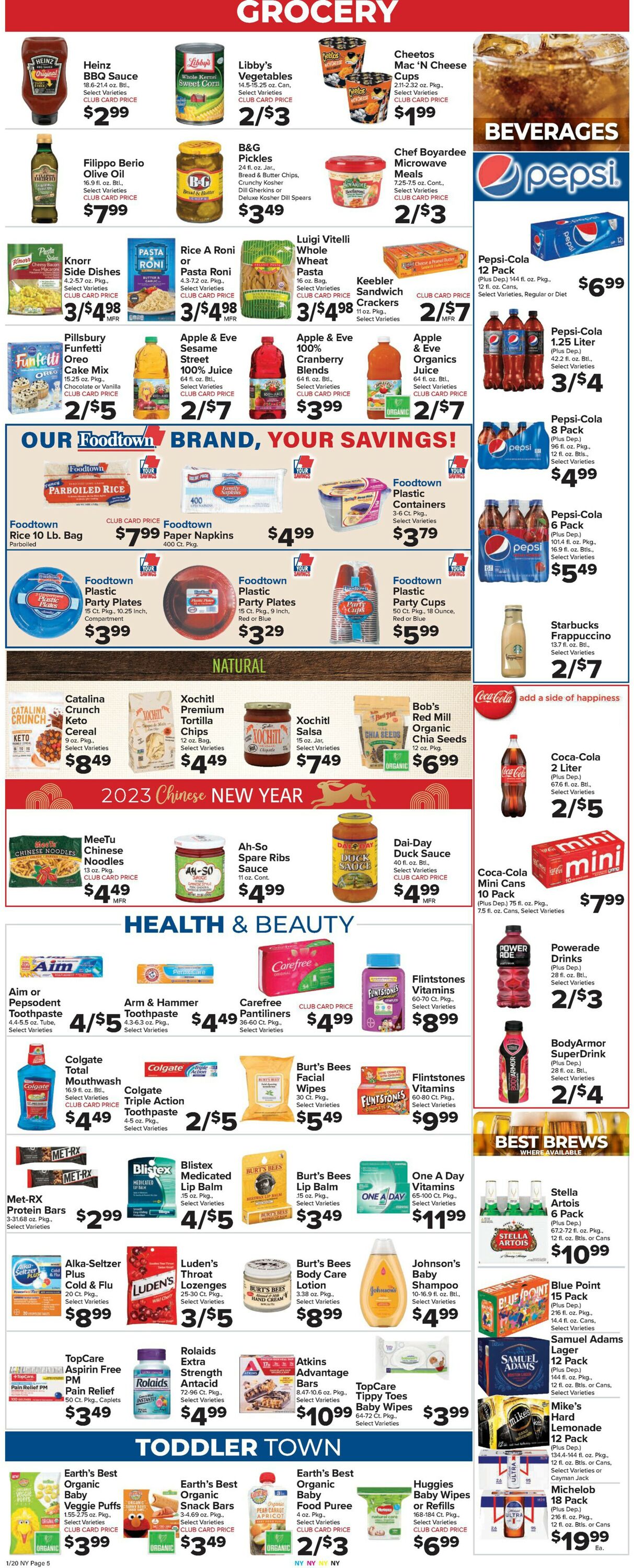 Foodtown Weekly Ad Circular - valid 01/20-01/26/2023 (Page 7)