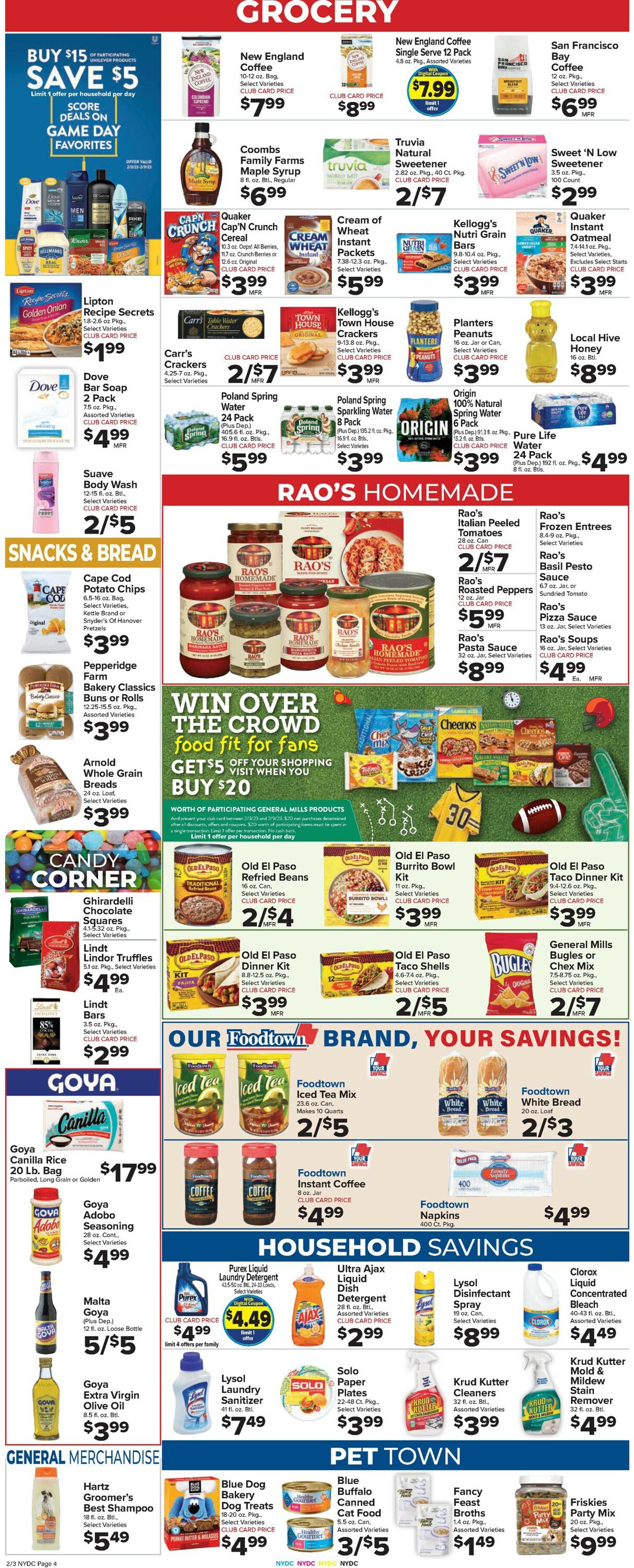 Foodtown Weekly Ad Circular - valid 02/03-02/09/2023 (Page 6)