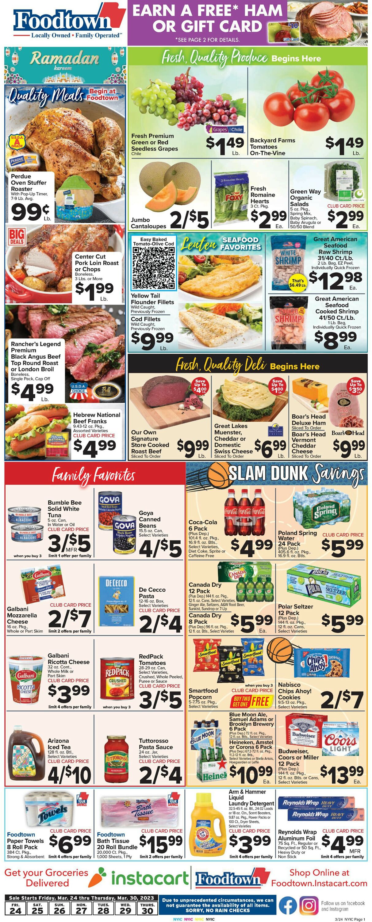 Foodtown Weekly Ad Circular - valid 03/24-03/30/2023