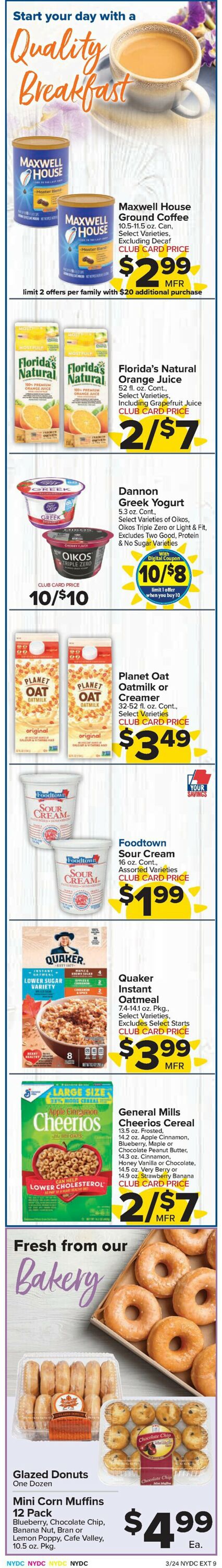 Foodtown Weekly Ad Circular - valid 03/24-03/30/2023 (Page 2)