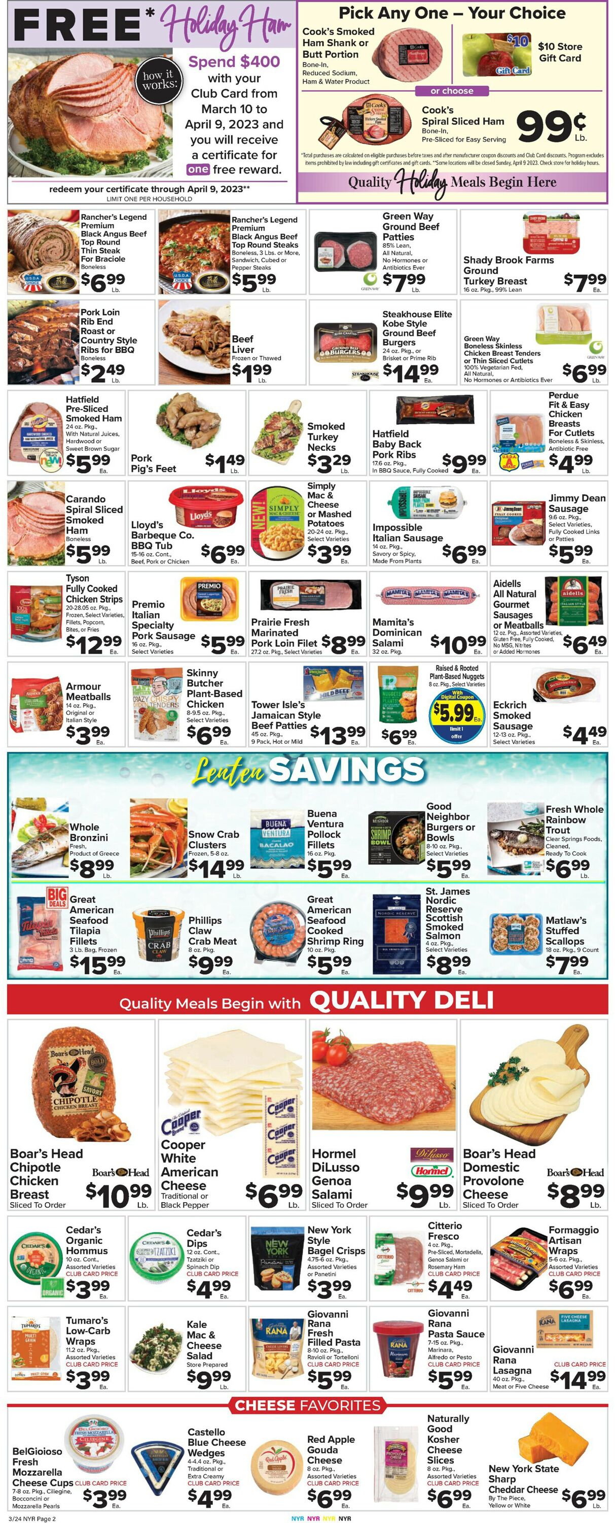 Foodtown Weekly Ad Circular - valid 03/24-03/30/2023 (Page 4)