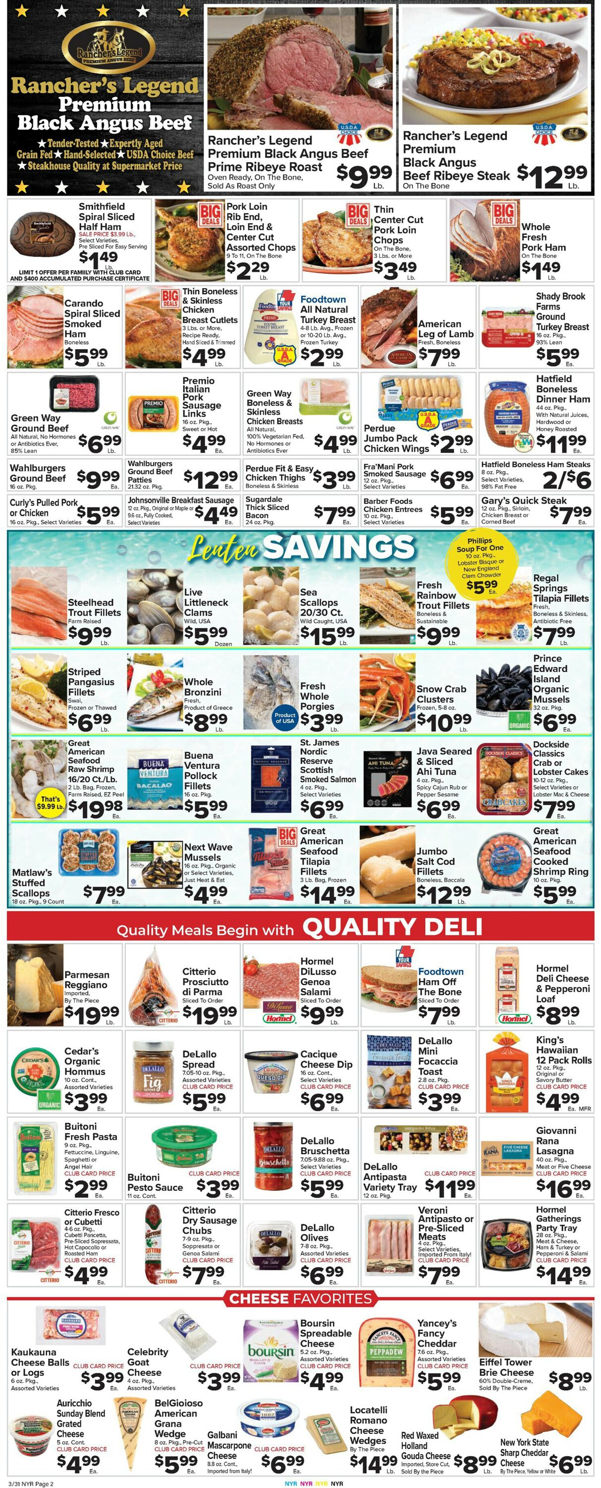 Foodtown Weekly Ad Circular - valid 03/31-04/06/2023 (Page 4)