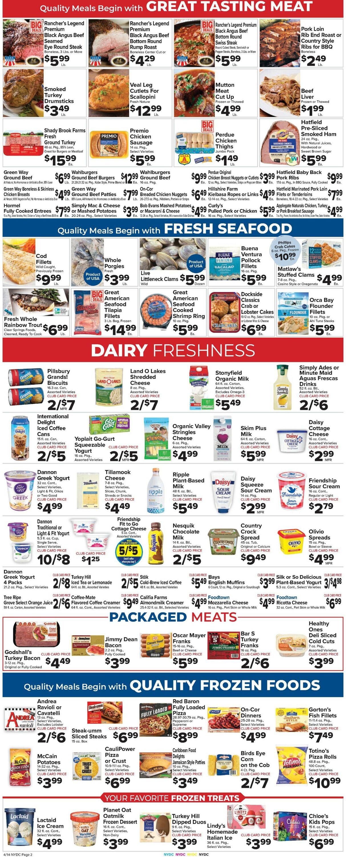 Foodtown Weekly Ad Circular - valid 04/14-04/20/2023 (Page 4)