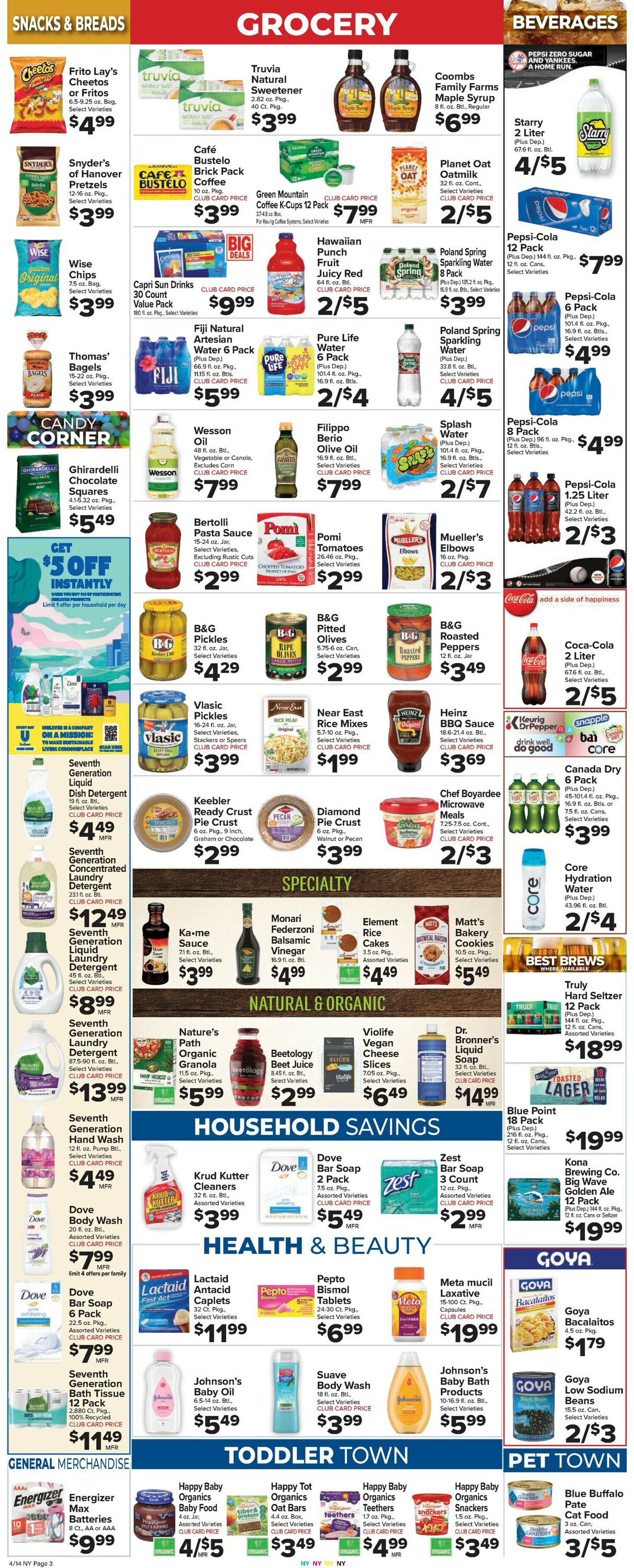 Foodtown Weekly Ad Circular - valid 04/14-04/20/2023 (Page 5)