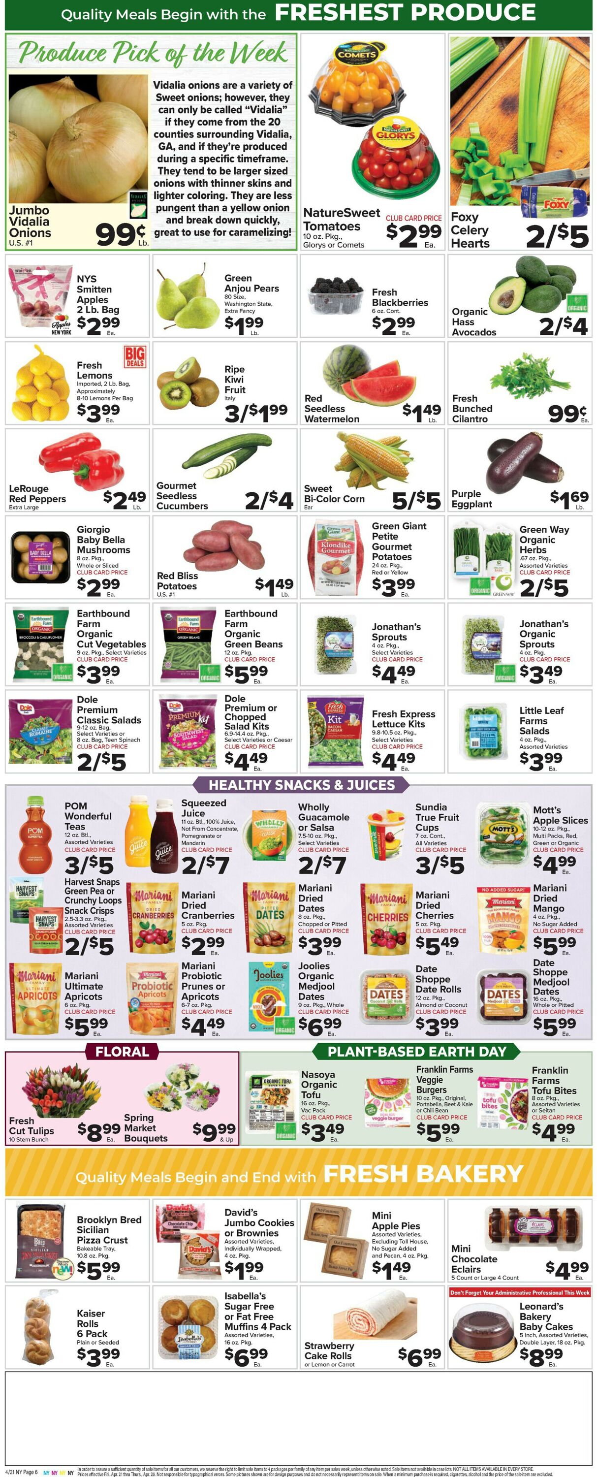 Foodtown Weekly Ad Circular - valid 04/21-04/27/2023 (Page 8)