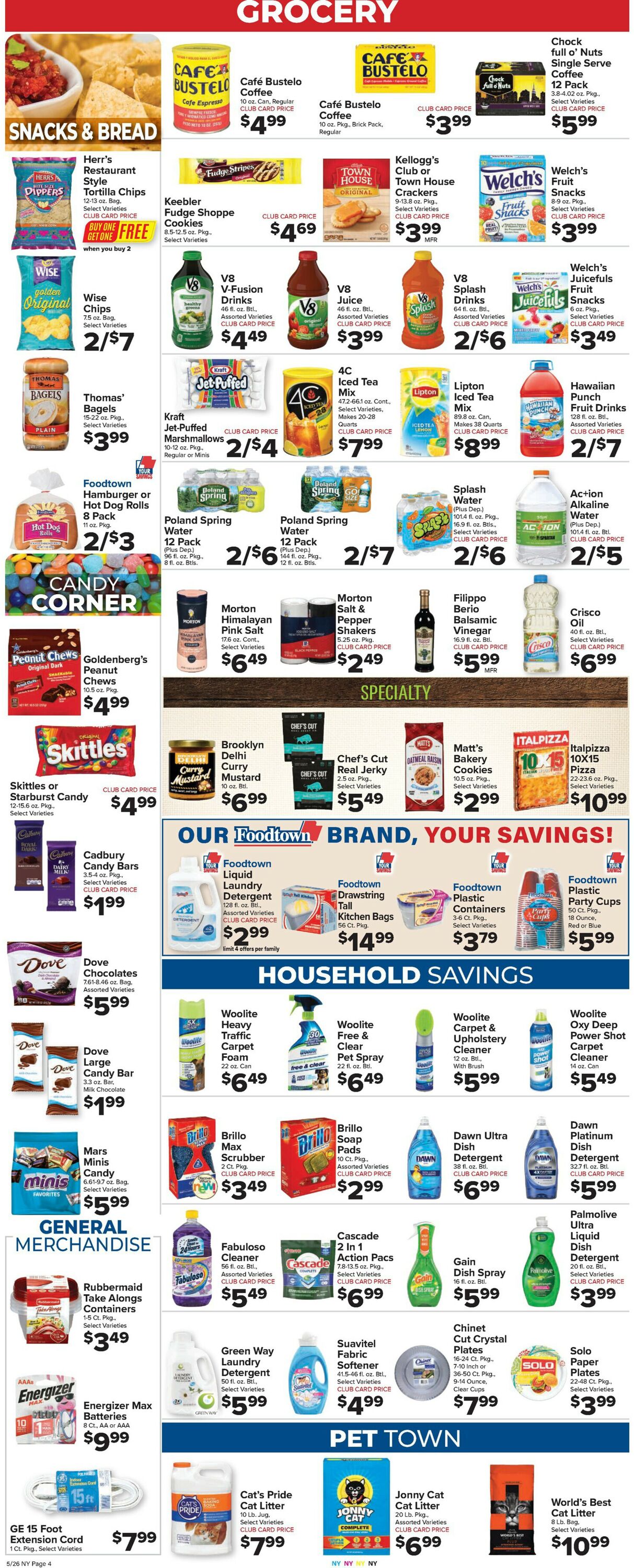 Foodtown Weekly Ad Circular - valid 05/26-06/01/2023 (Page 6)