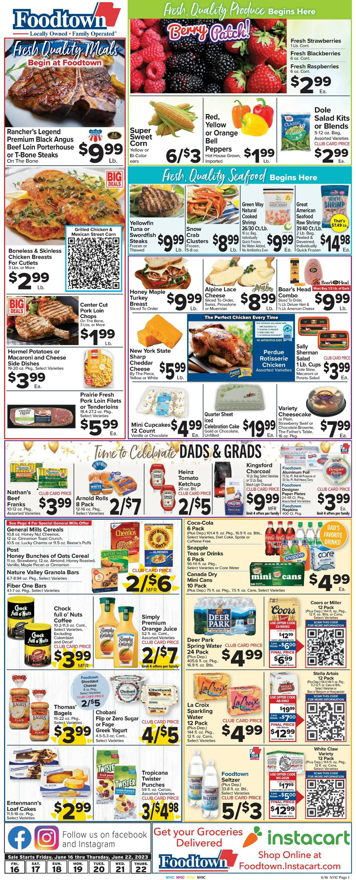 Foodtown Weekly Ad Circular - valid 06/16-06/22/2023