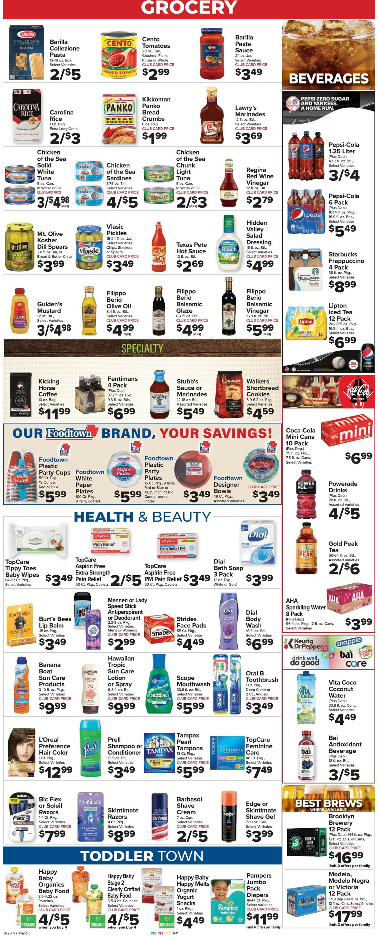 Foodtown Weekly Ad Circular - valid 06/23-06/29/2023 (Page 7)