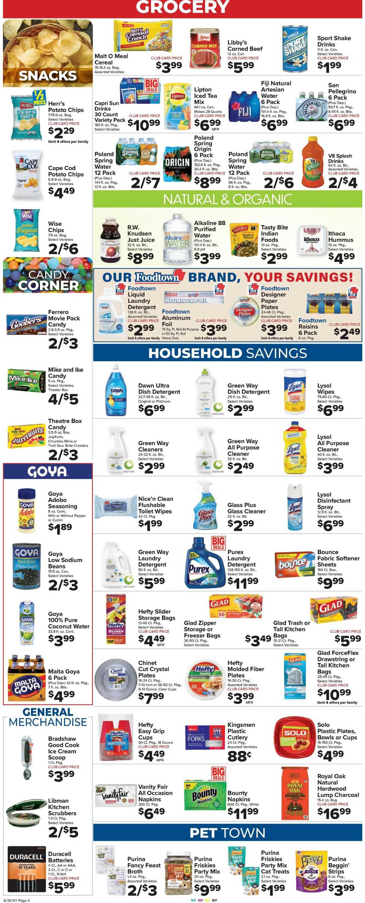 Foodtown Weekly Ad Circular - valid 06/30-07/06/2023 (Page 6)