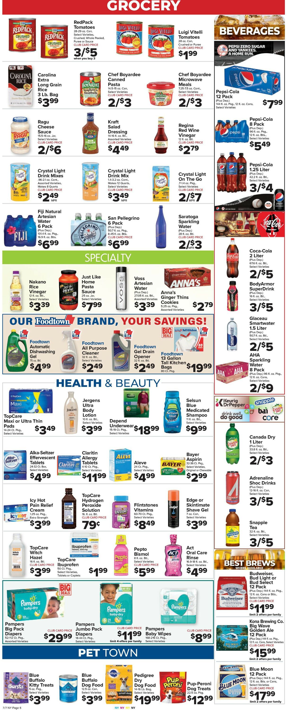 Foodtown Weekly Ad Circular - valid 07/07-07/13/2023 (Page 7)