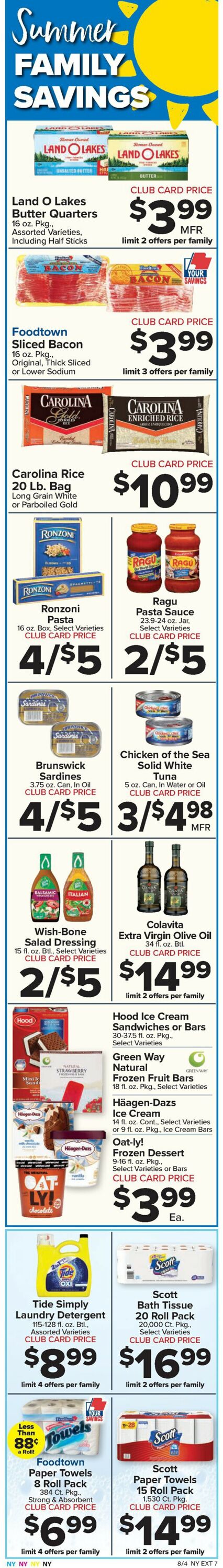 Foodtown Weekly Ad Circular - valid 08/04-08/10/2023 (Page 2)