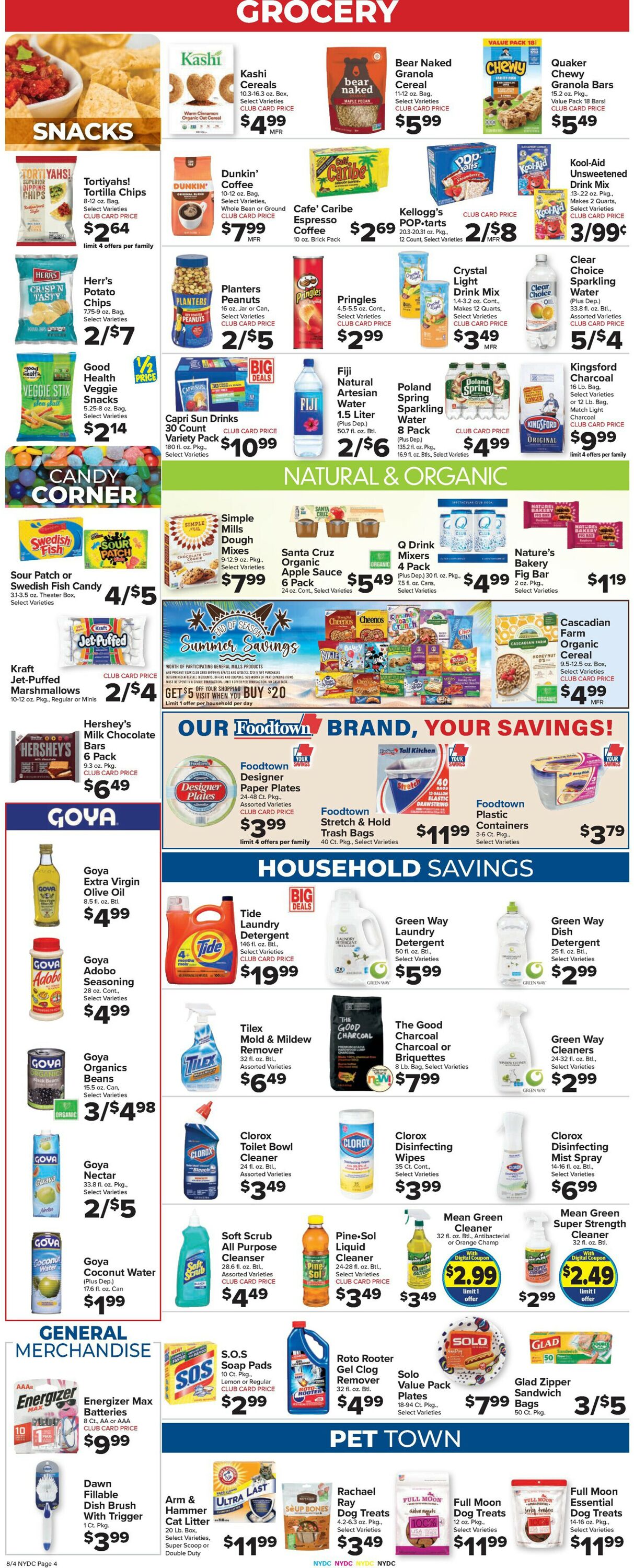 Foodtown Weekly Ad Circular - valid 08/04-08/10/2023 (Page 6)