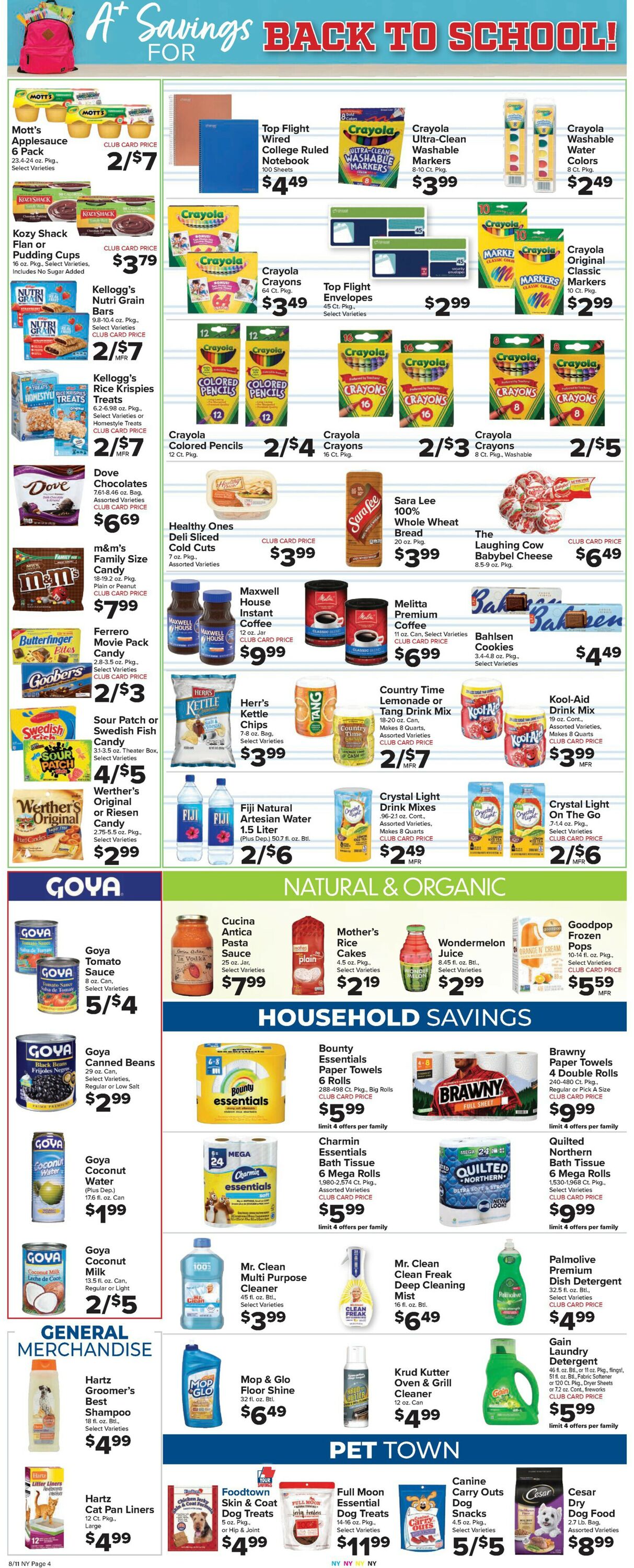 Foodtown Weekly Ad Circular - valid 08/11-08/17/2023 (Page 6)
