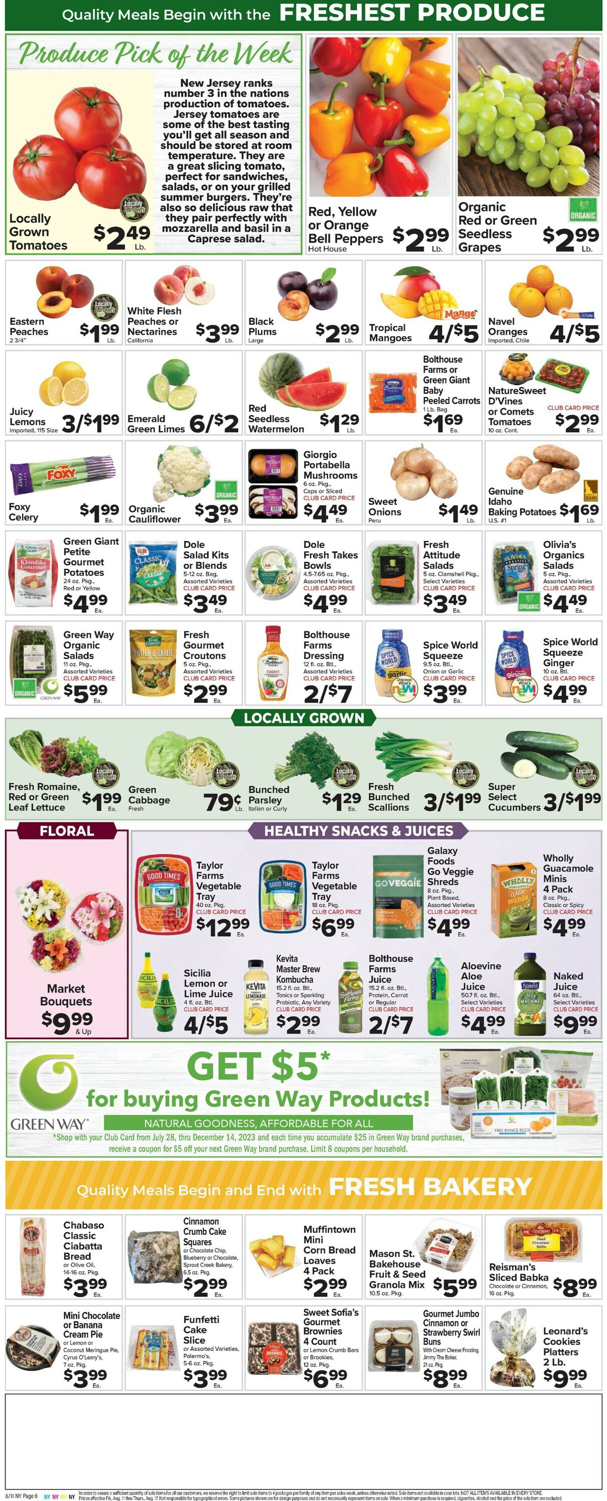 Foodtown Weekly Ad Circular - valid 08/11-08/17/2023 (Page 8)