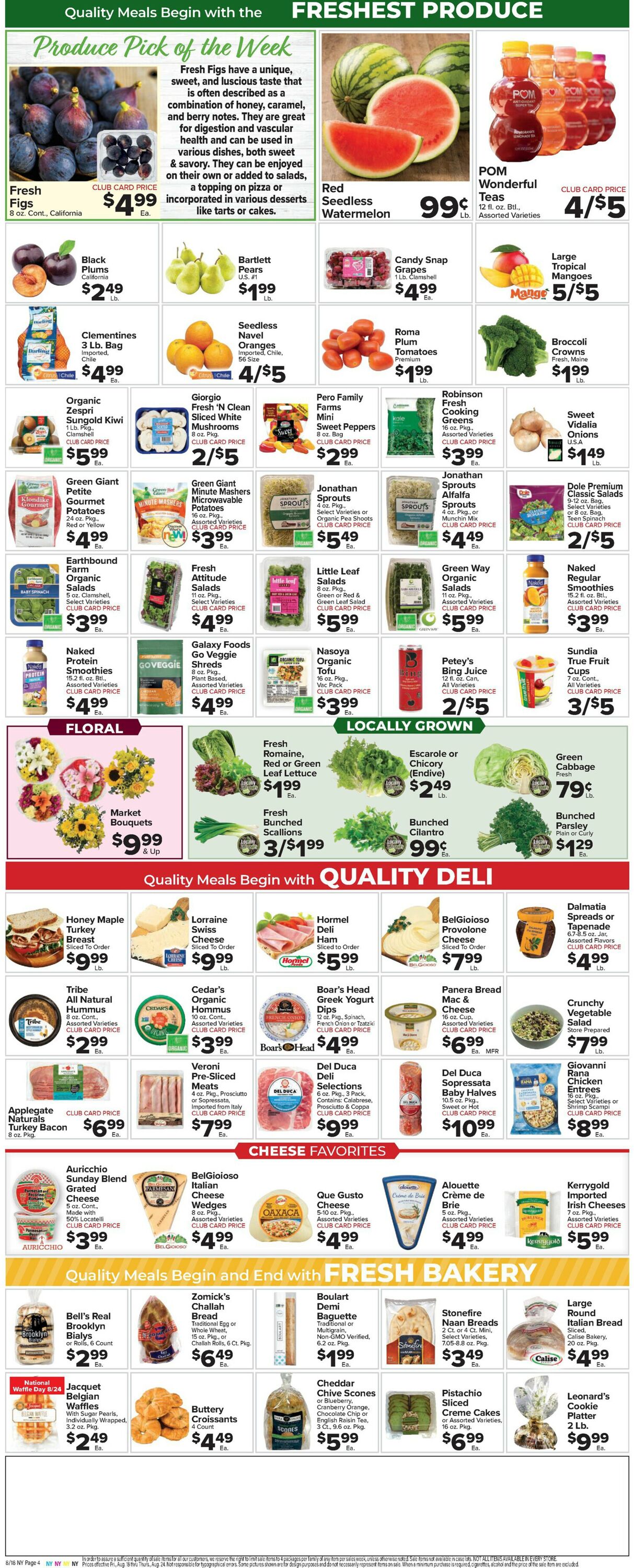 Foodtown Weekly Ad Circular - valid 08/18-08/24/2023 (Page 6)