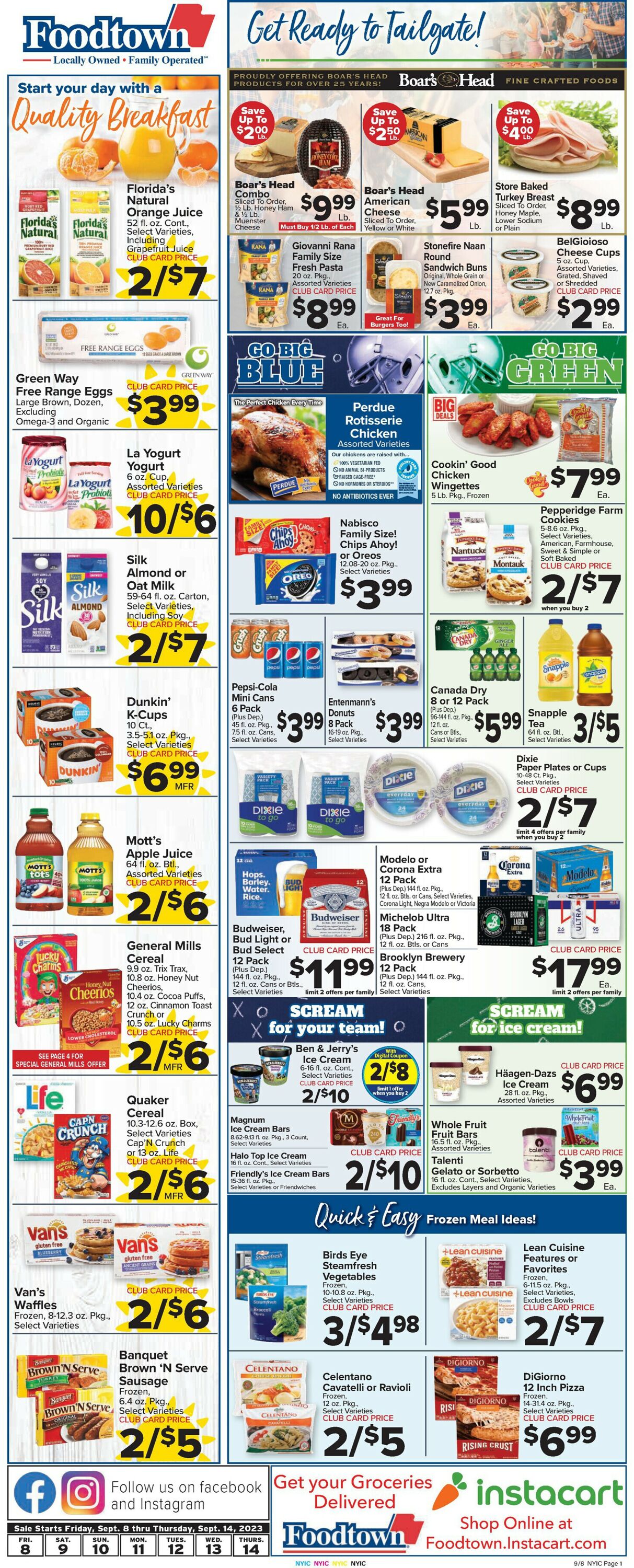 Foodtown Weekly Ad Circular - valid 09/08-09/14/2023 (Page 3)