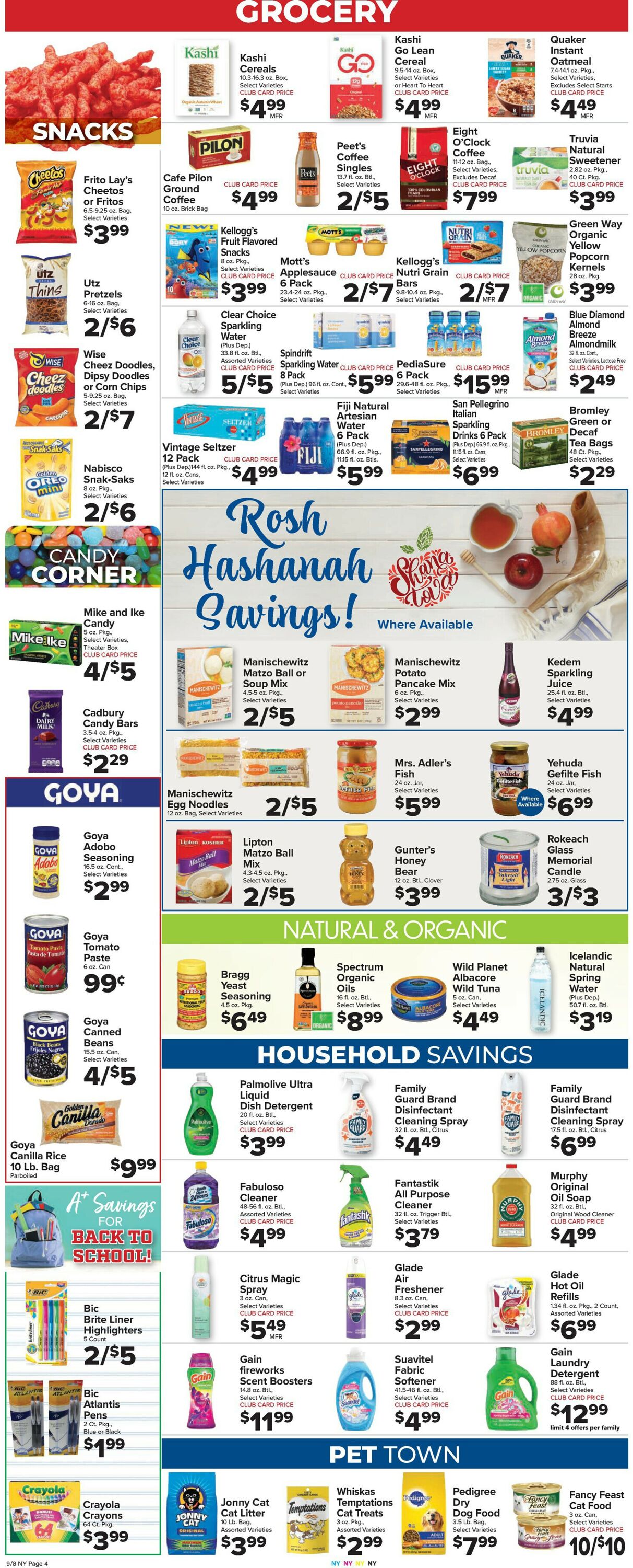 Foodtown Weekly Ad Circular - valid 09/08-09/14/2023 (Page 6)