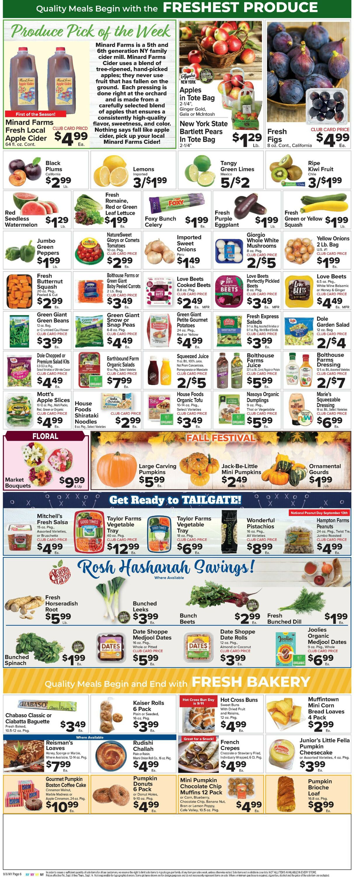 Foodtown Weekly Ad Circular - valid 09/08-09/14/2023 (Page 8)