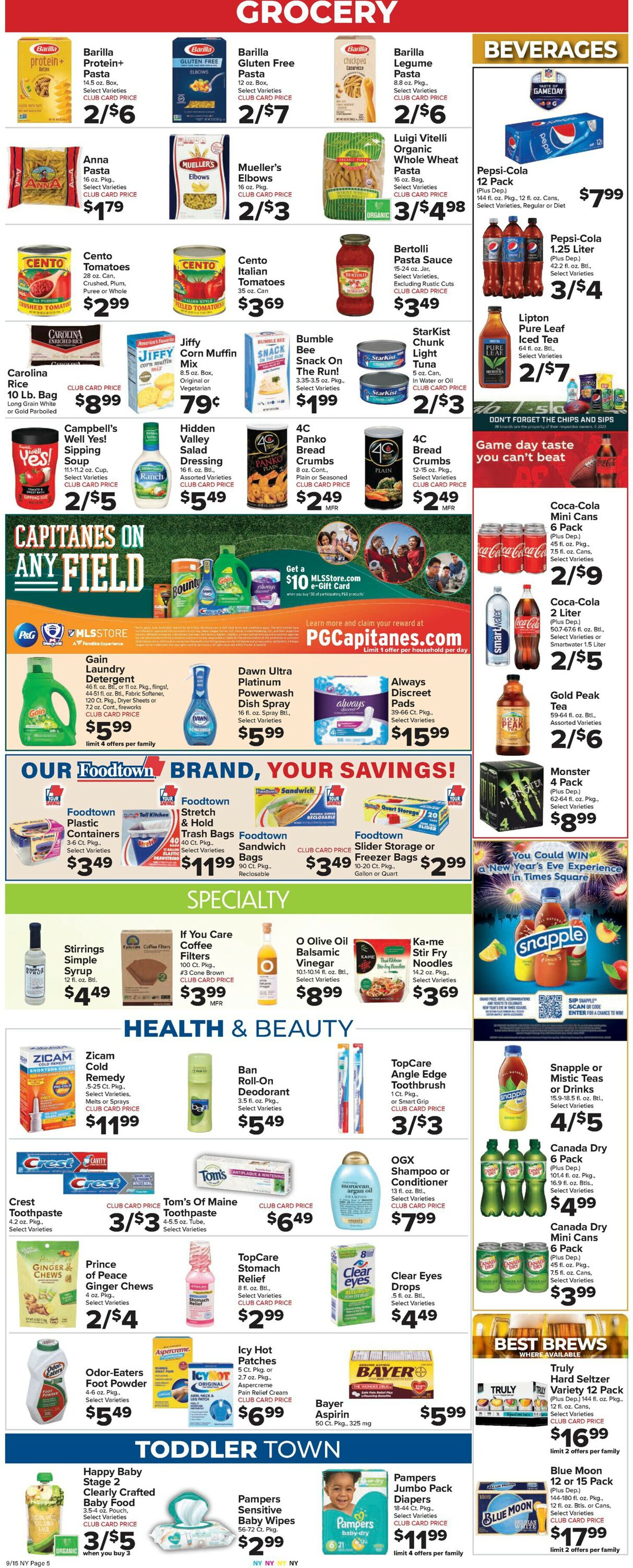 Foodtown Weekly Ad Circular - valid 09/15-09/21/2023 (Page 7)