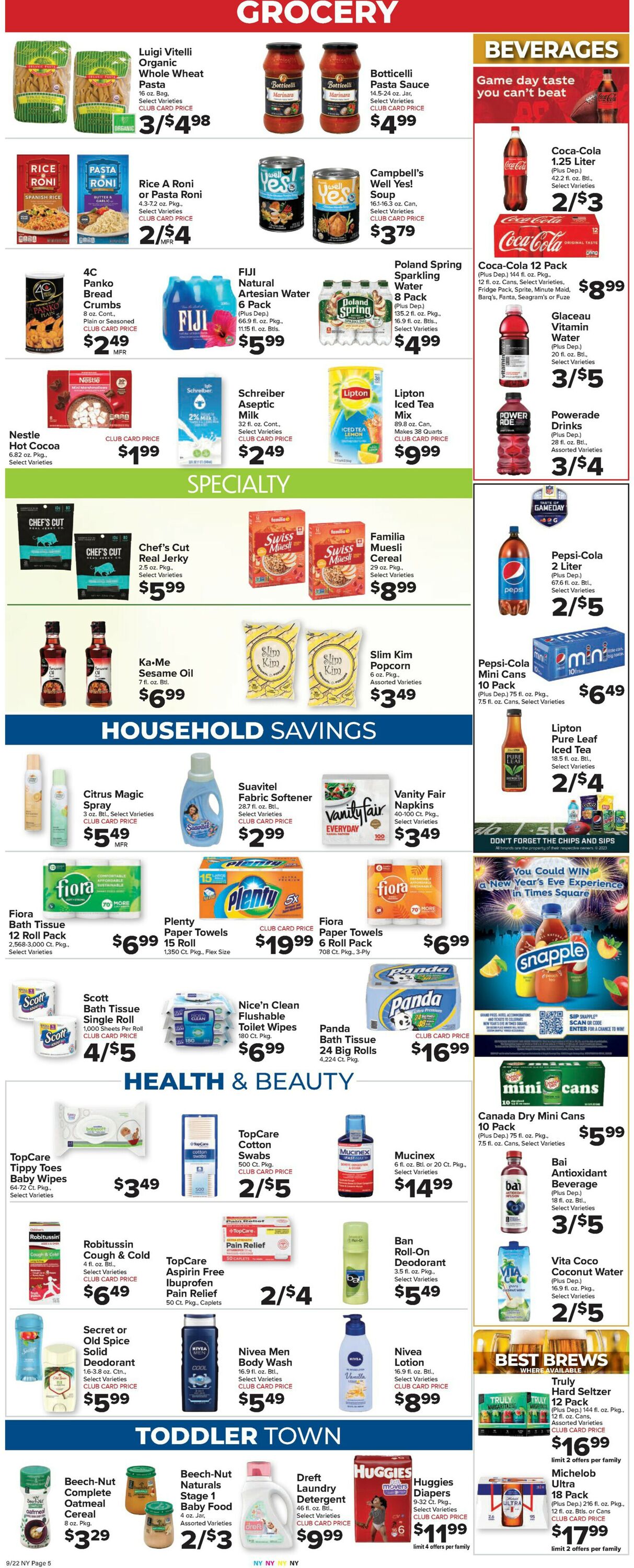 Foodtown Weekly Ad Circular - valid 09/22-09/28/2023 (Page 7)