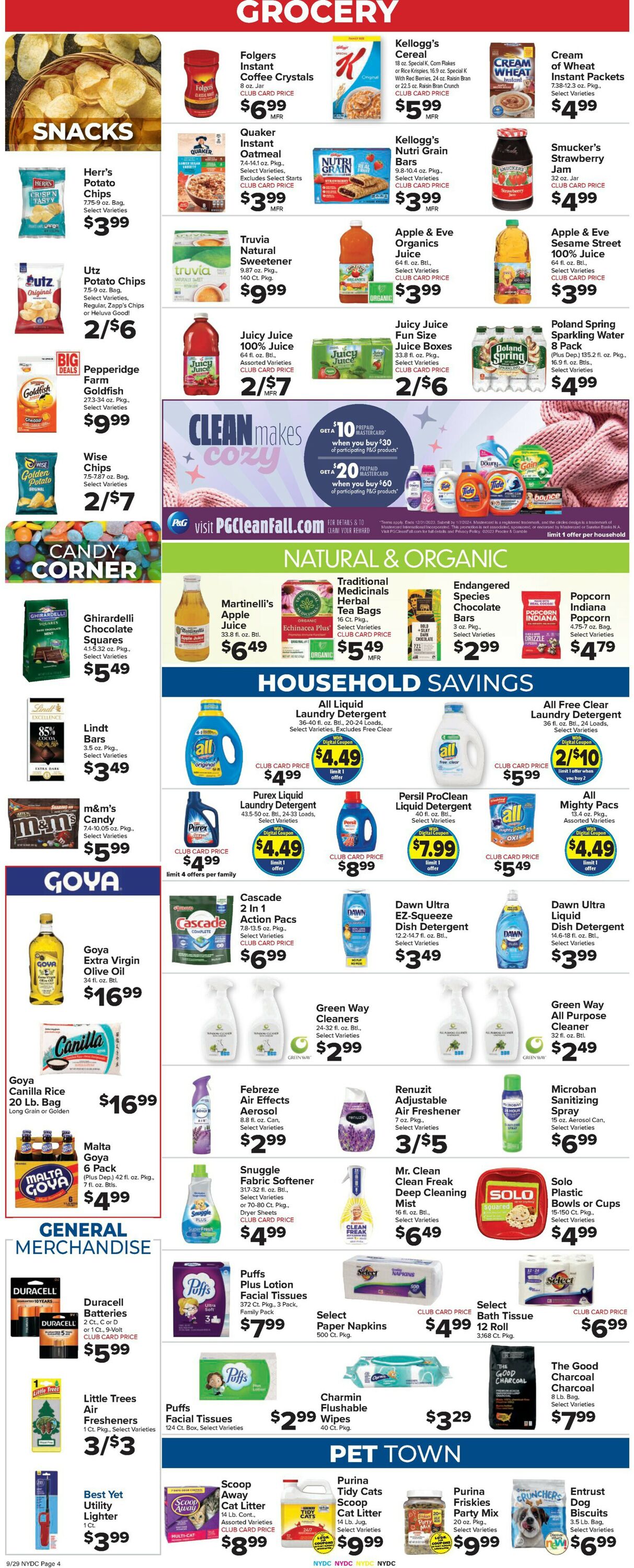 Foodtown Weekly Ad Circular - valid 09/29-10/05/2023 (Page 6)