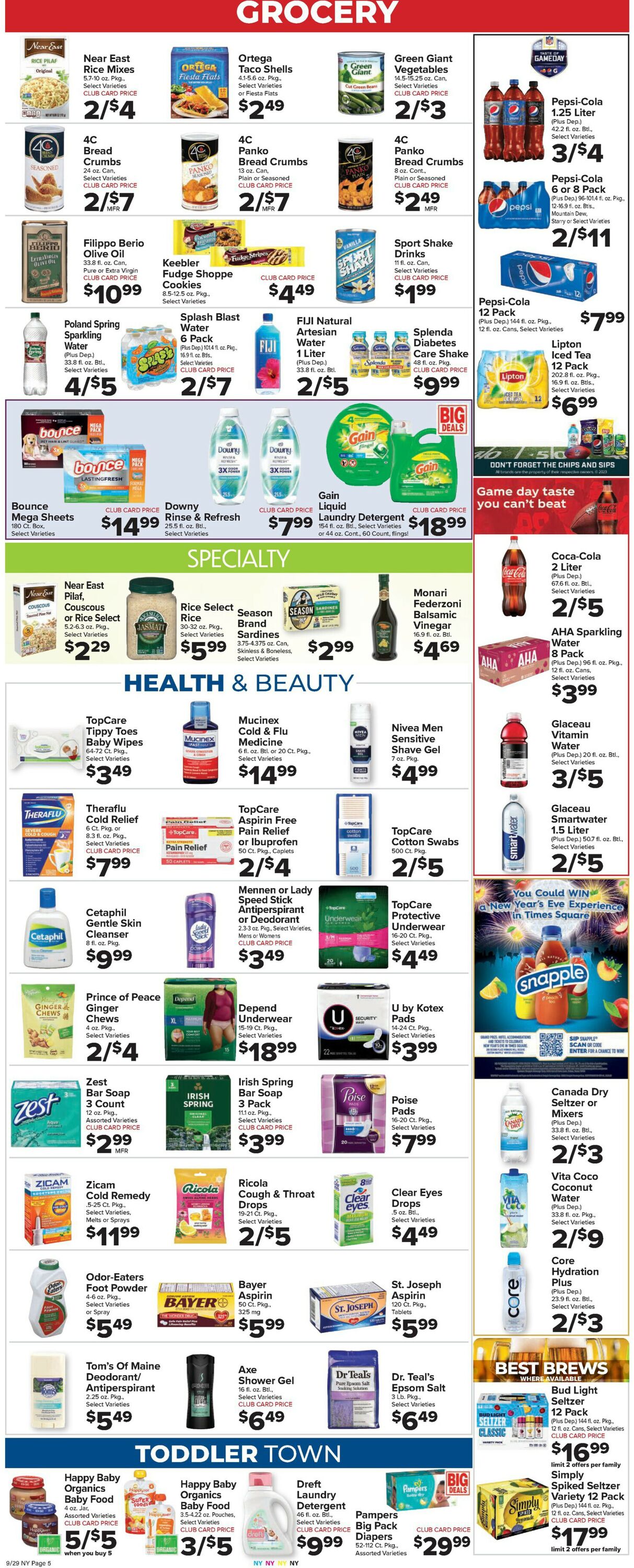 Foodtown Weekly Ad Circular - valid 09/29-10/05/2023 (Page 7)