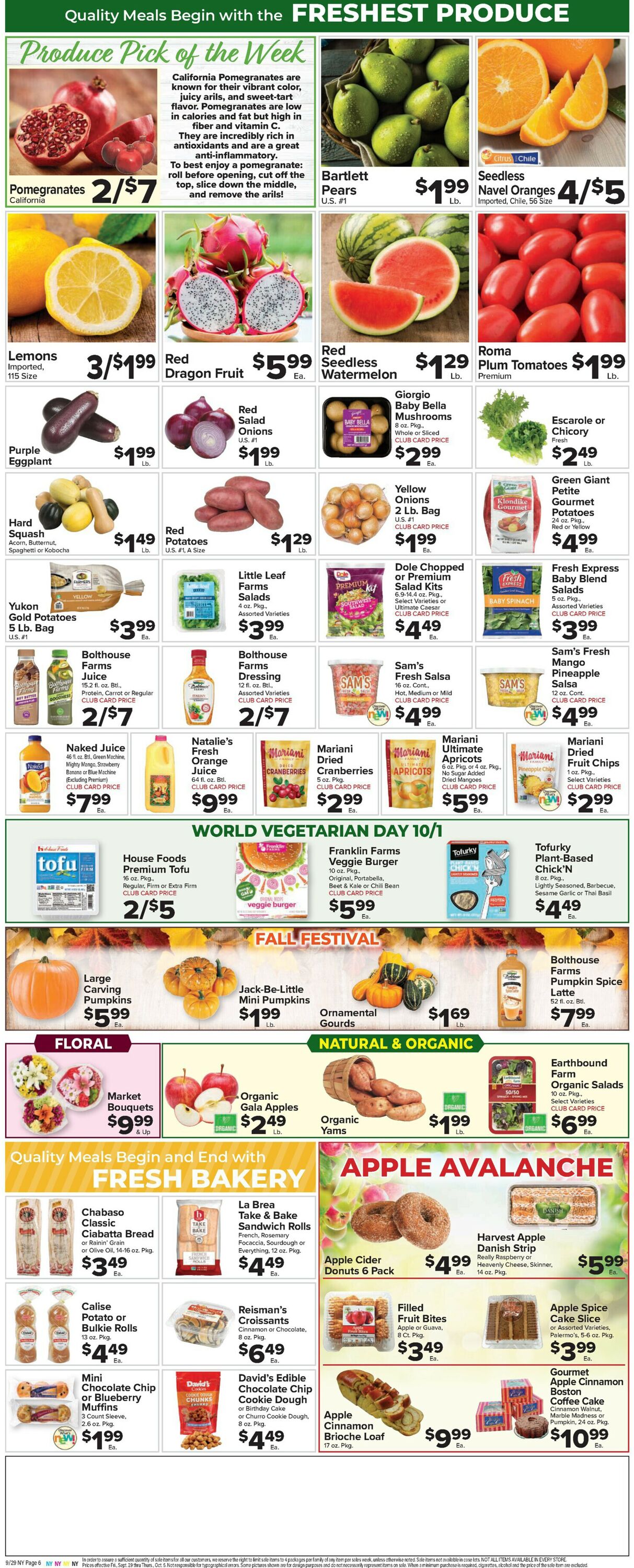 Foodtown Weekly Ad Circular - valid 09/29-10/05/2023 (Page 8)