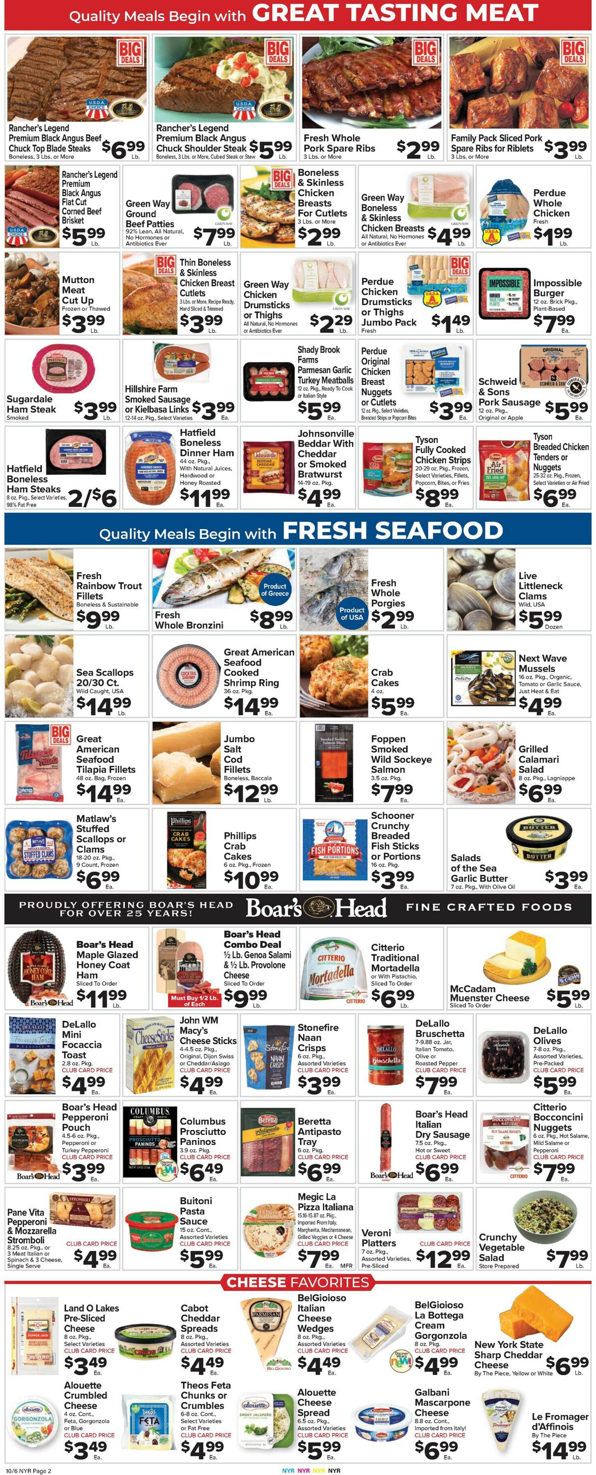 Foodtown Weekly Ad Circular - valid 10/06-10/12/2023 (Page 4)