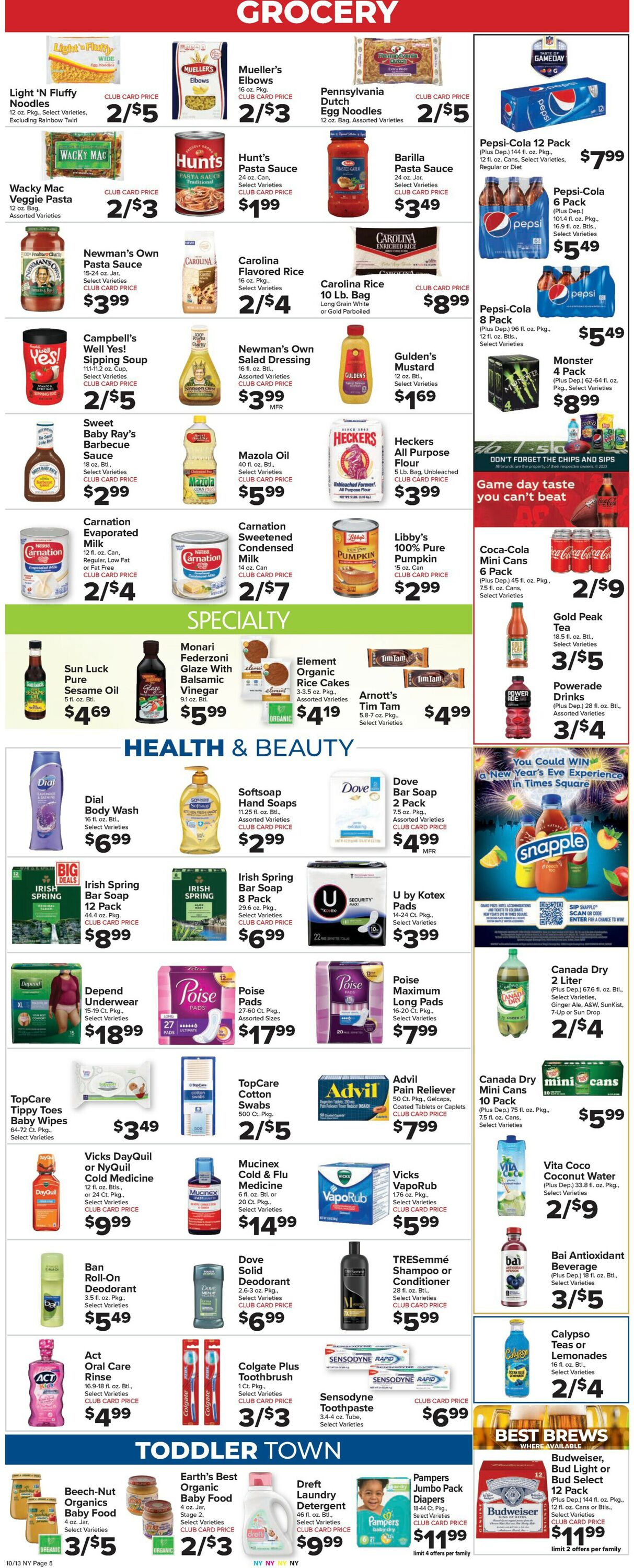 Foodtown Weekly Ad Circular - valid 10/13-10/19/2023 (Page 7)