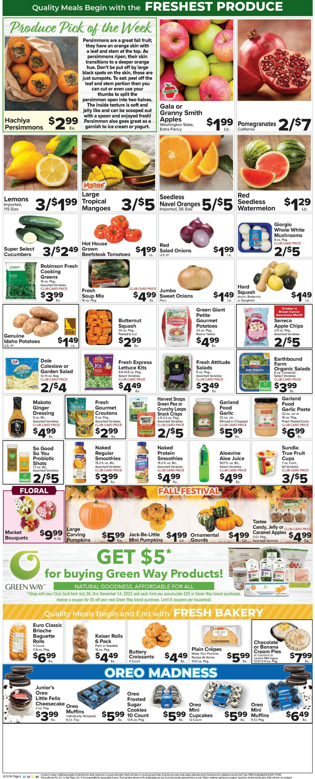 Foodtown Weekly Ad Circular - valid 10/13-10/19/2023 (Page 8)