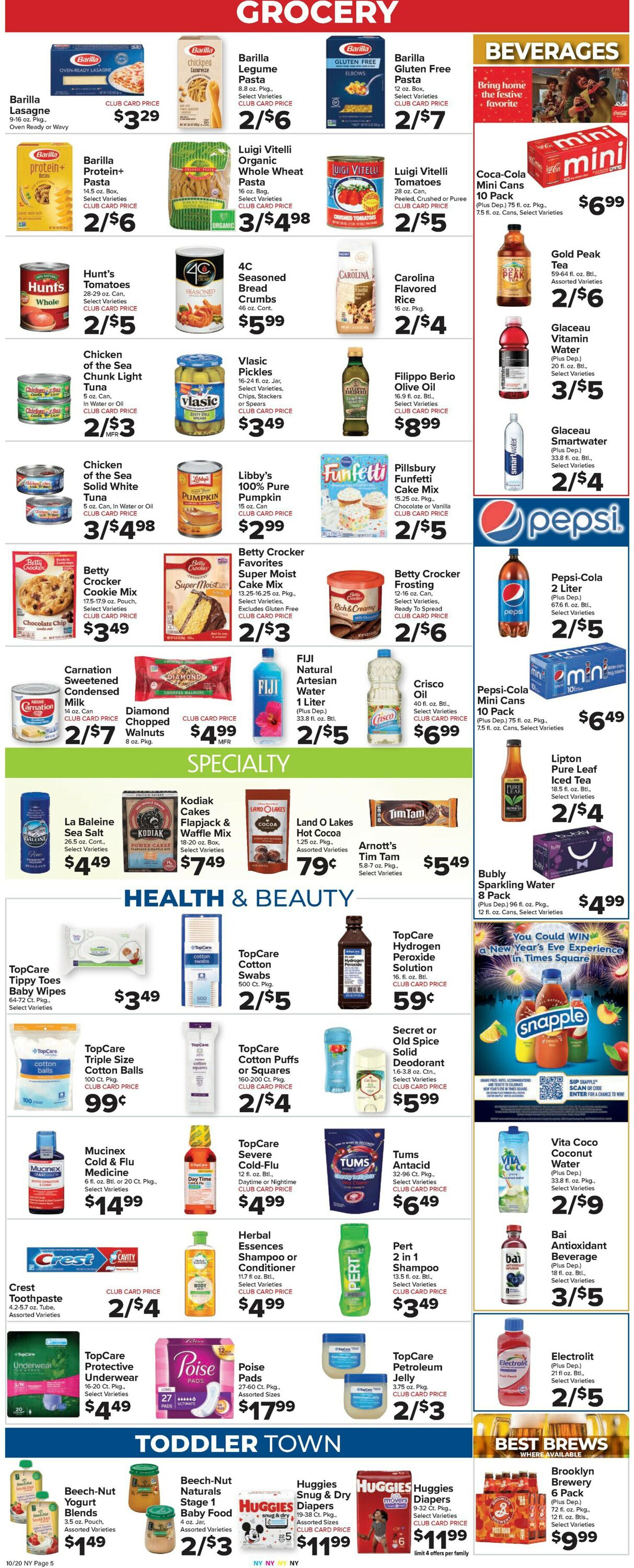 Foodtown Weekly Ad Circular - valid 10/20-10/26/2023 (Page 7)