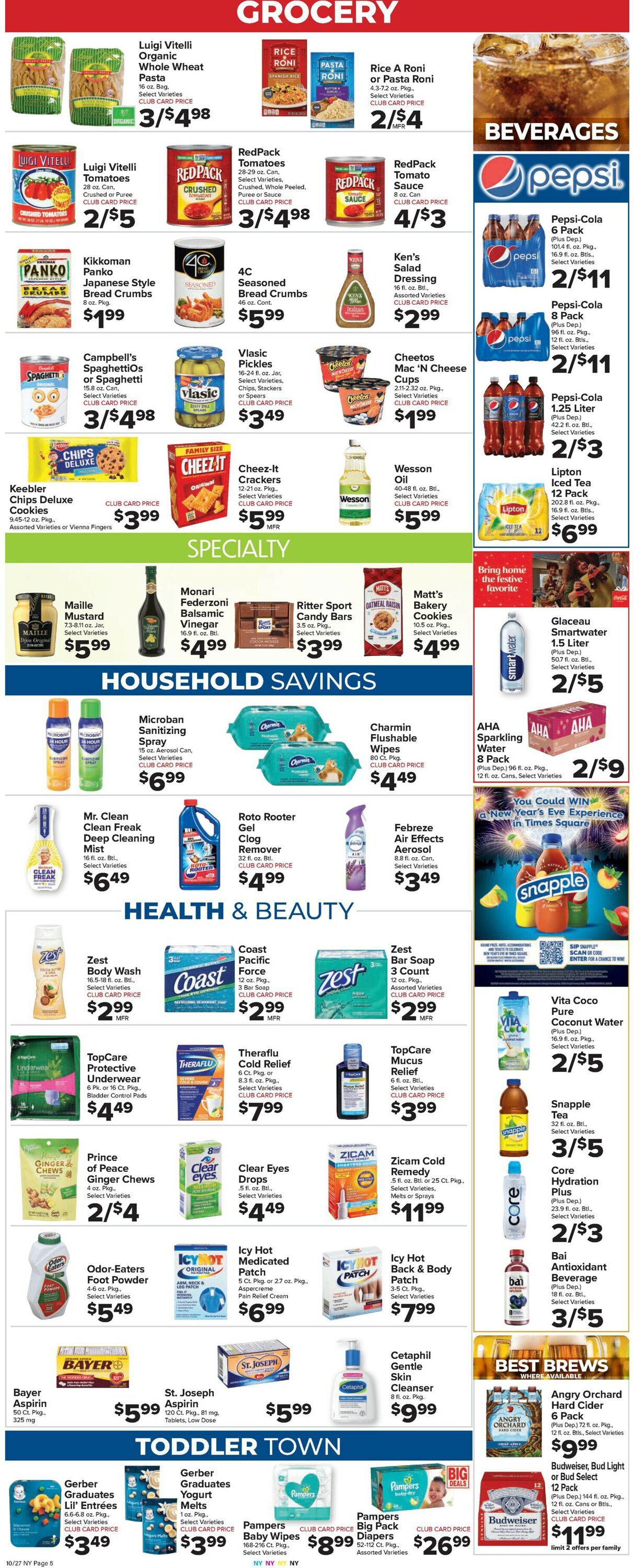 Foodtown Weekly Ad Circular - valid 10/27-11/02/2023 (Page 7)