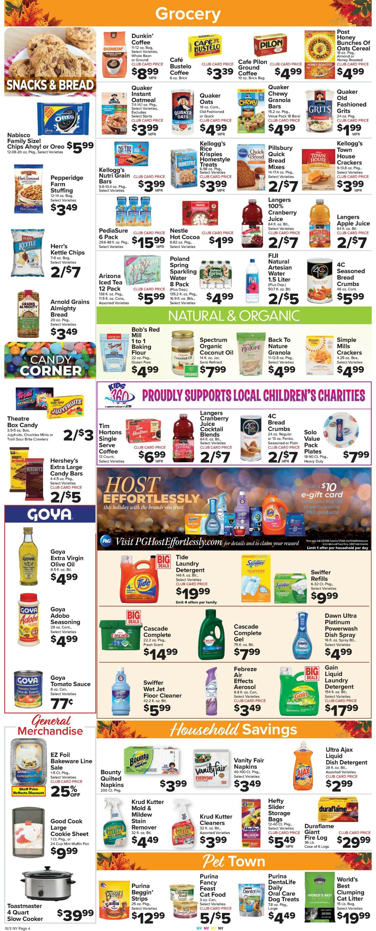 Foodtown Weekly Ad Circular - valid 11/03-11/09/2023 (Page 6)
