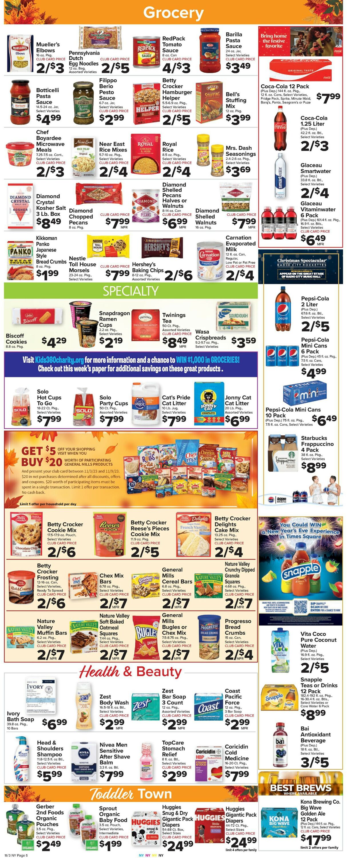 Foodtown Weekly Ad Circular - valid 11/03-11/09/2023 (Page 7)