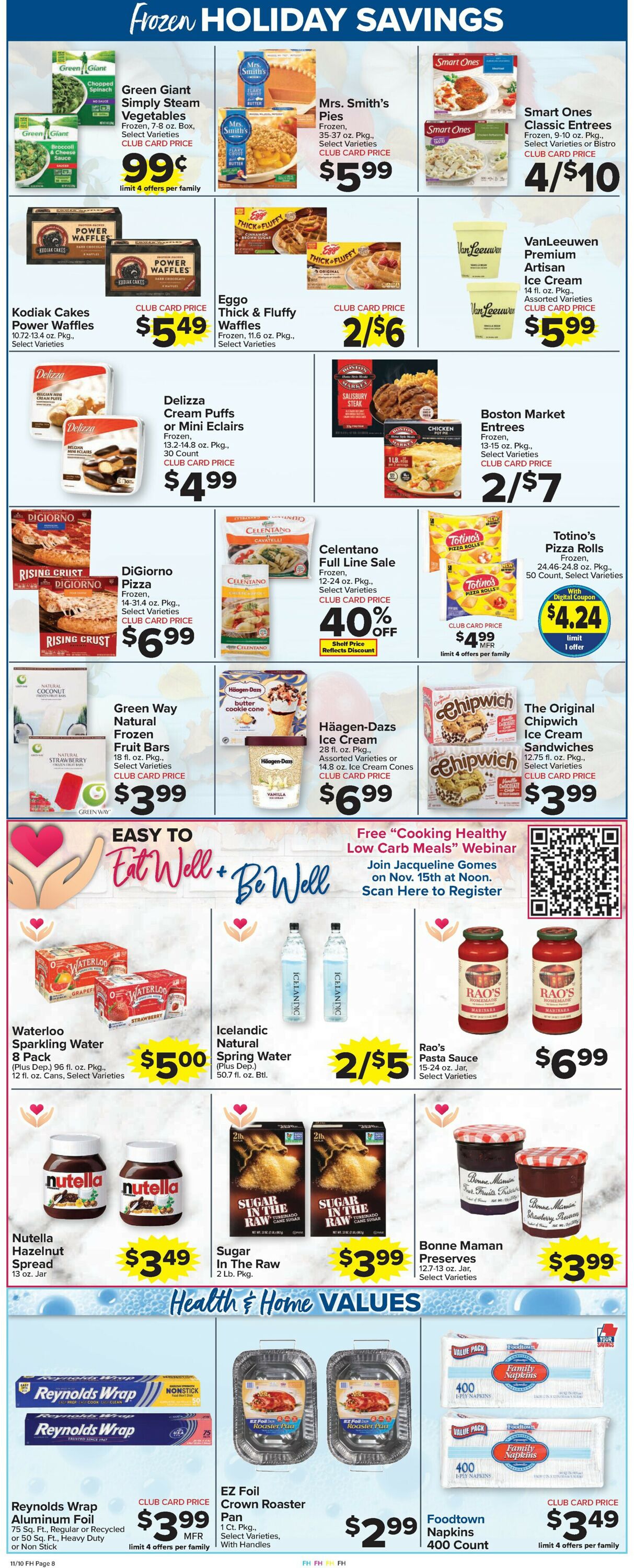 Foodtown Weekly Ad Circular - valid 11/10-11/16/2023 (Page 2)