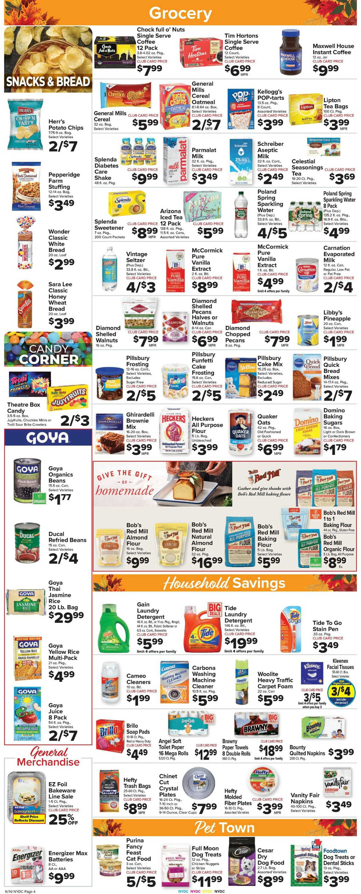 Foodtown Weekly Ad Circular - valid 11/10-11/16/2023 (Page 6)