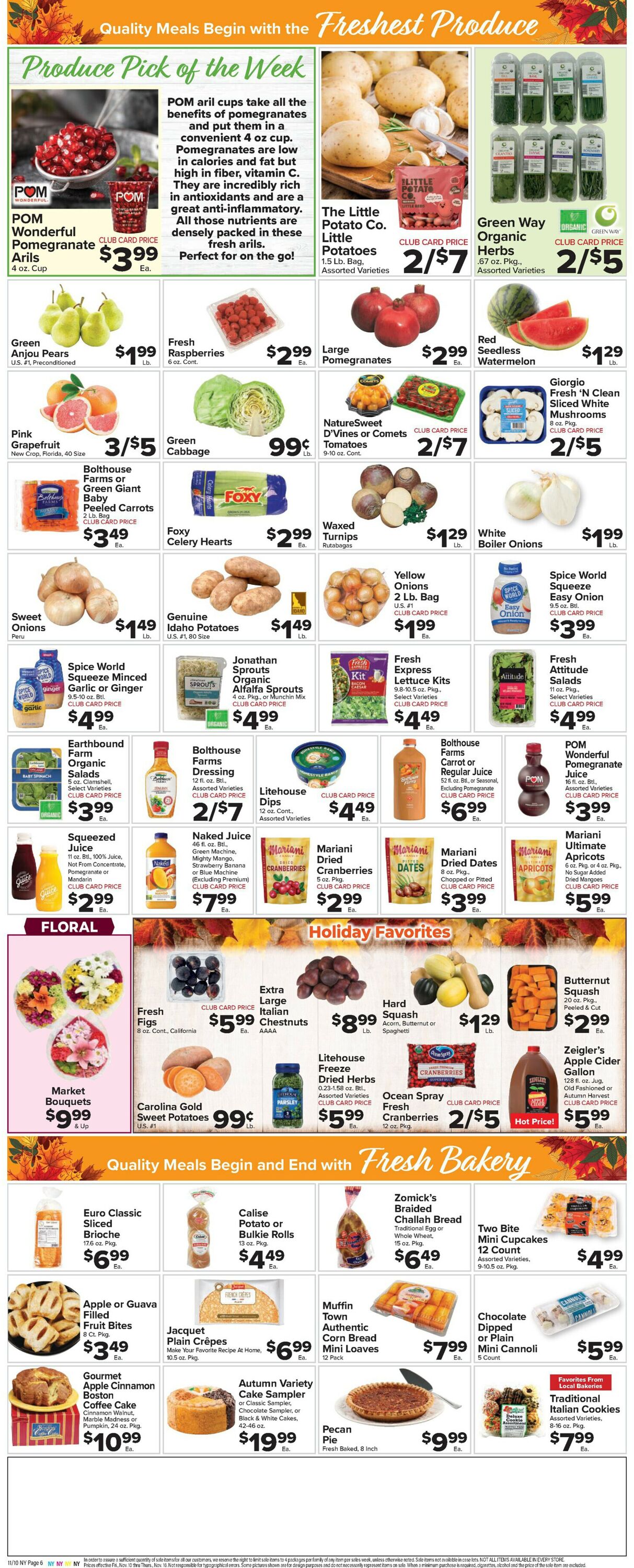 Foodtown Weekly Ad Circular - valid 11/10-11/16/2023 (Page 8)