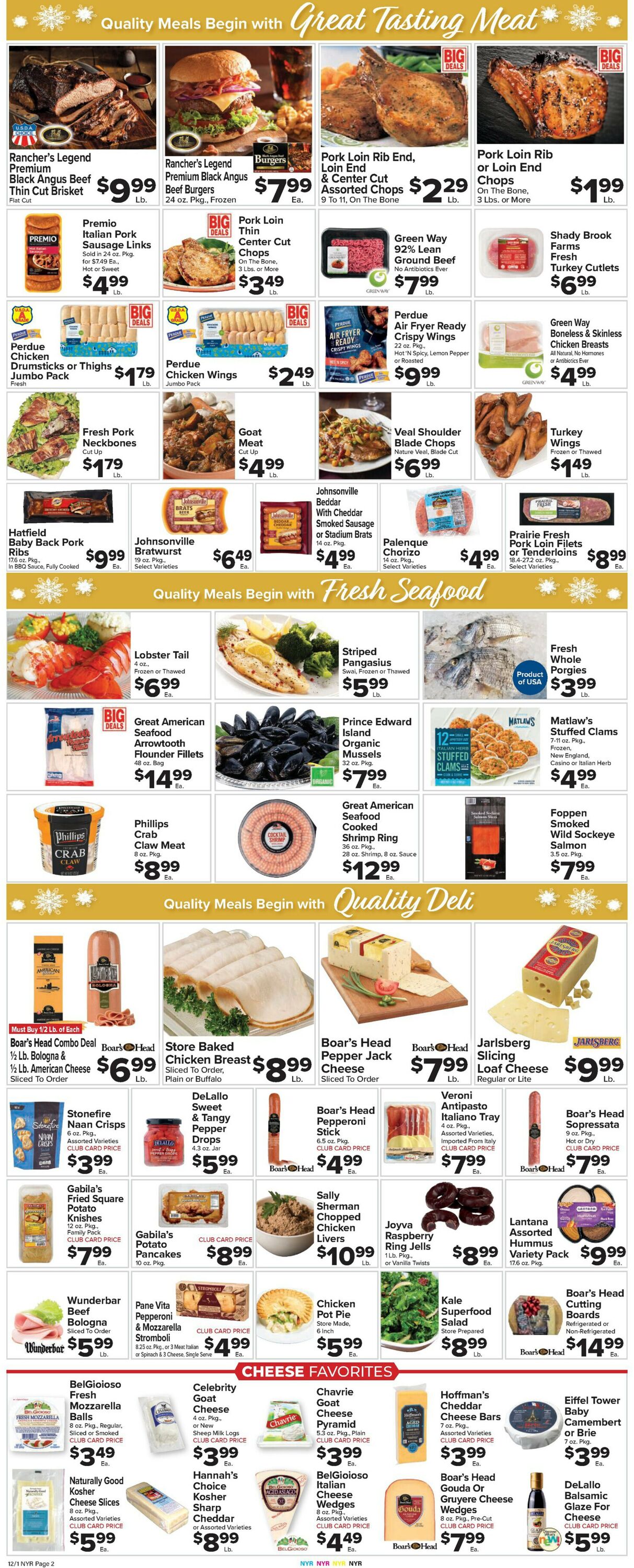 Foodtown Weekly Ad Circular - valid 12/01-12/07/2023 (Page 4)