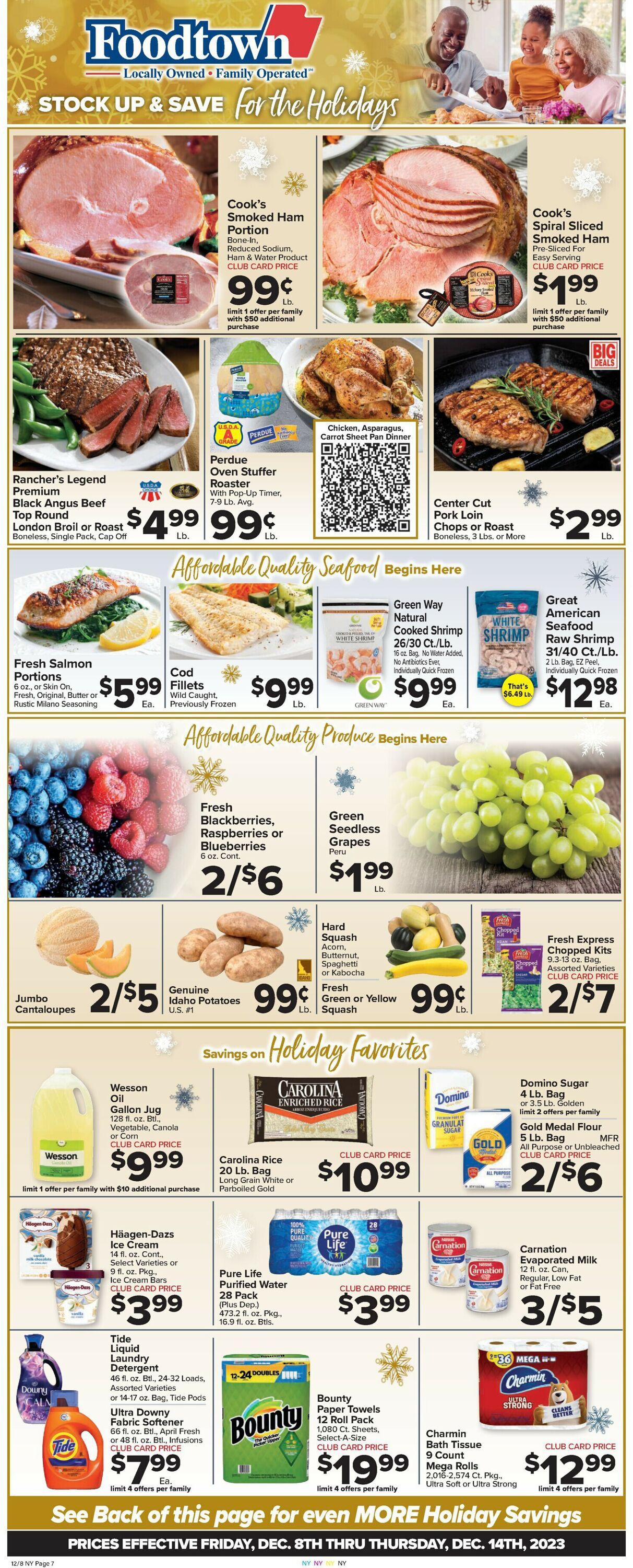 Foodtown Weekly Ad Circular - valid 12/08-12/14/2023