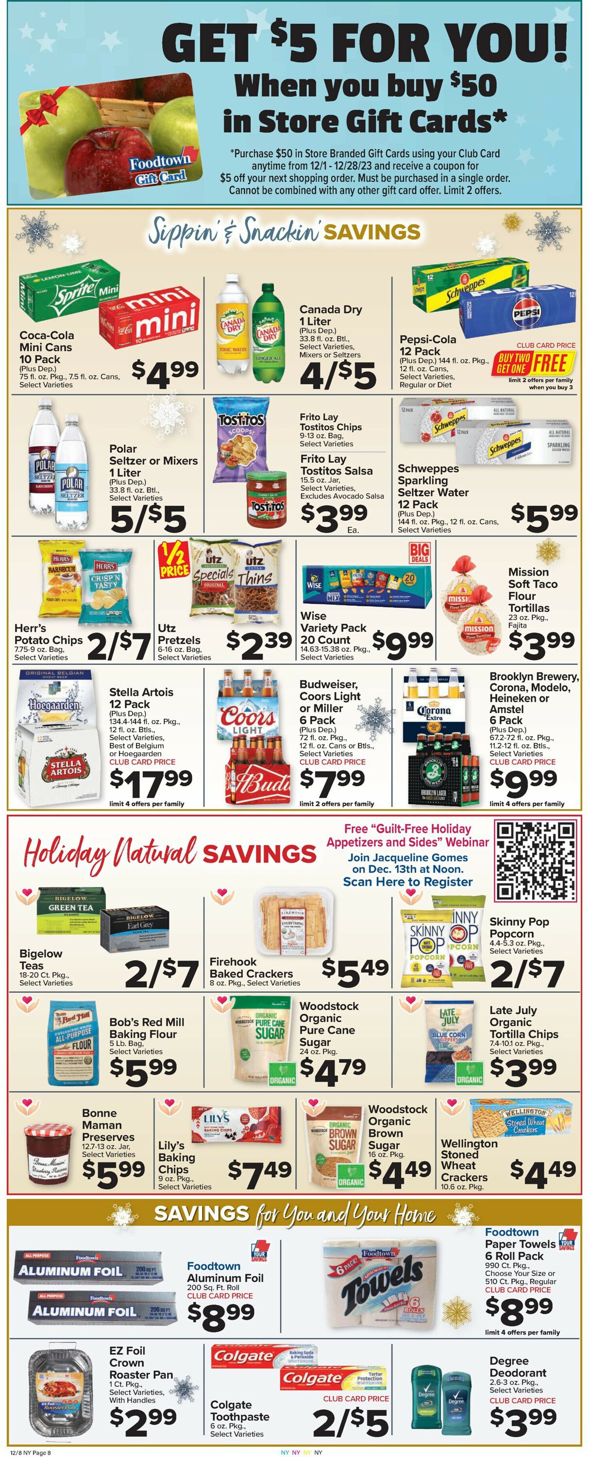 Foodtown Weekly Ad Circular - valid 12/08-12/14/2023 (Page 2)