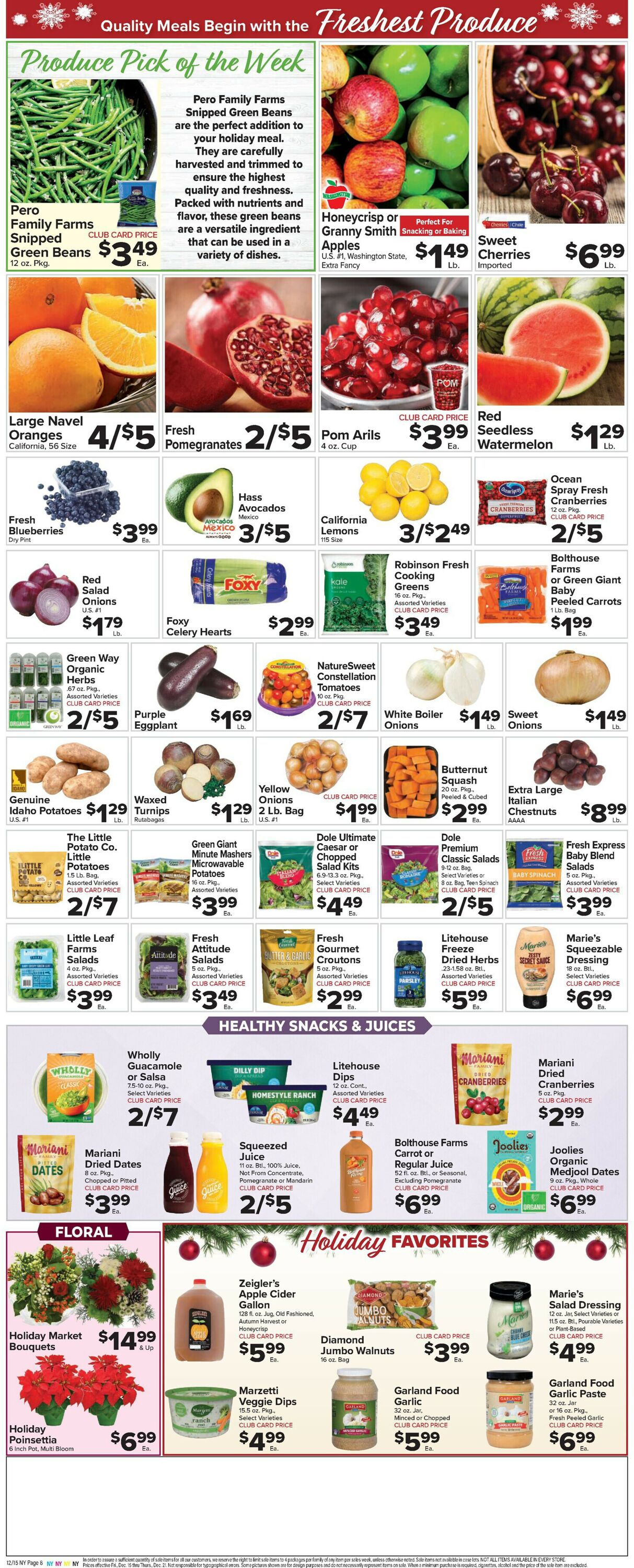 Foodtown Weekly Ad Circular - valid 12/15-12/21/2023 (Page 9)