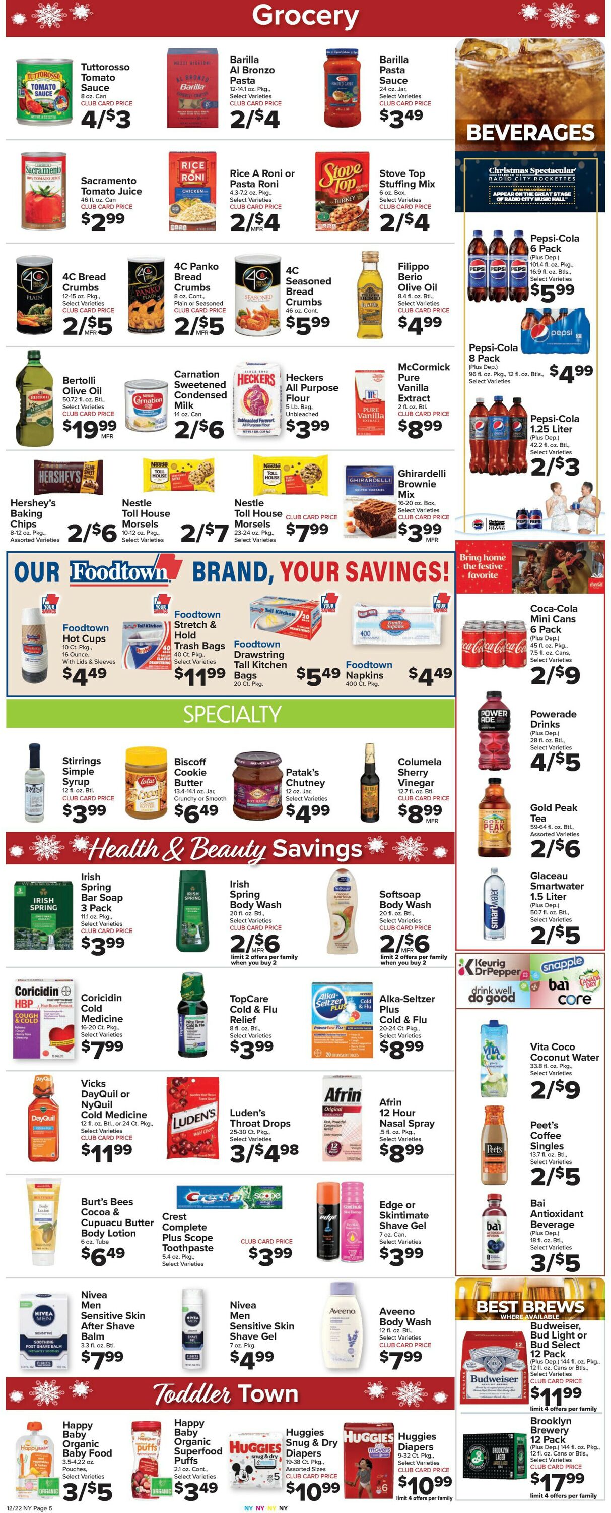 Foodtown Weekly Ad Circular - valid 12/22-12/28/2023 (Page 7)