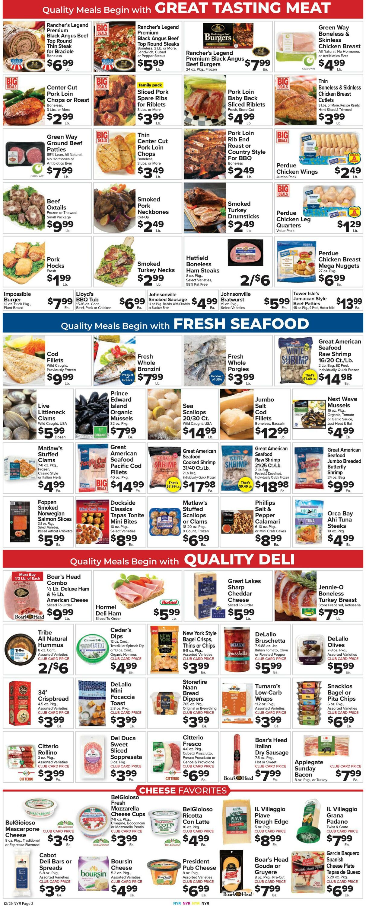 Foodtown Weekly Ad Circular - valid 12/29-01/04/2024 (Page 4)