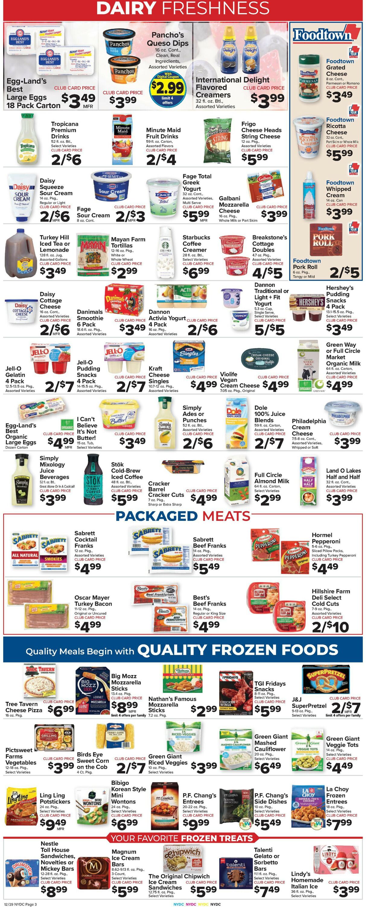Foodtown Weekly Ad Circular - valid 12/29-01/04/2024 (Page 5)