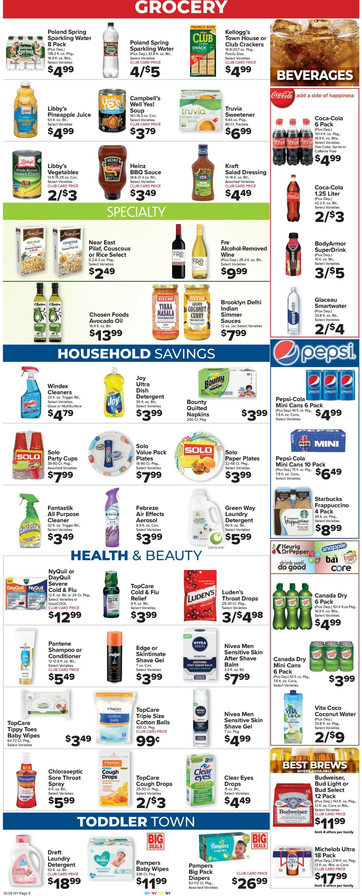 Foodtown Weekly Ad Circular - valid 12/29-01/04/2024 (Page 7)