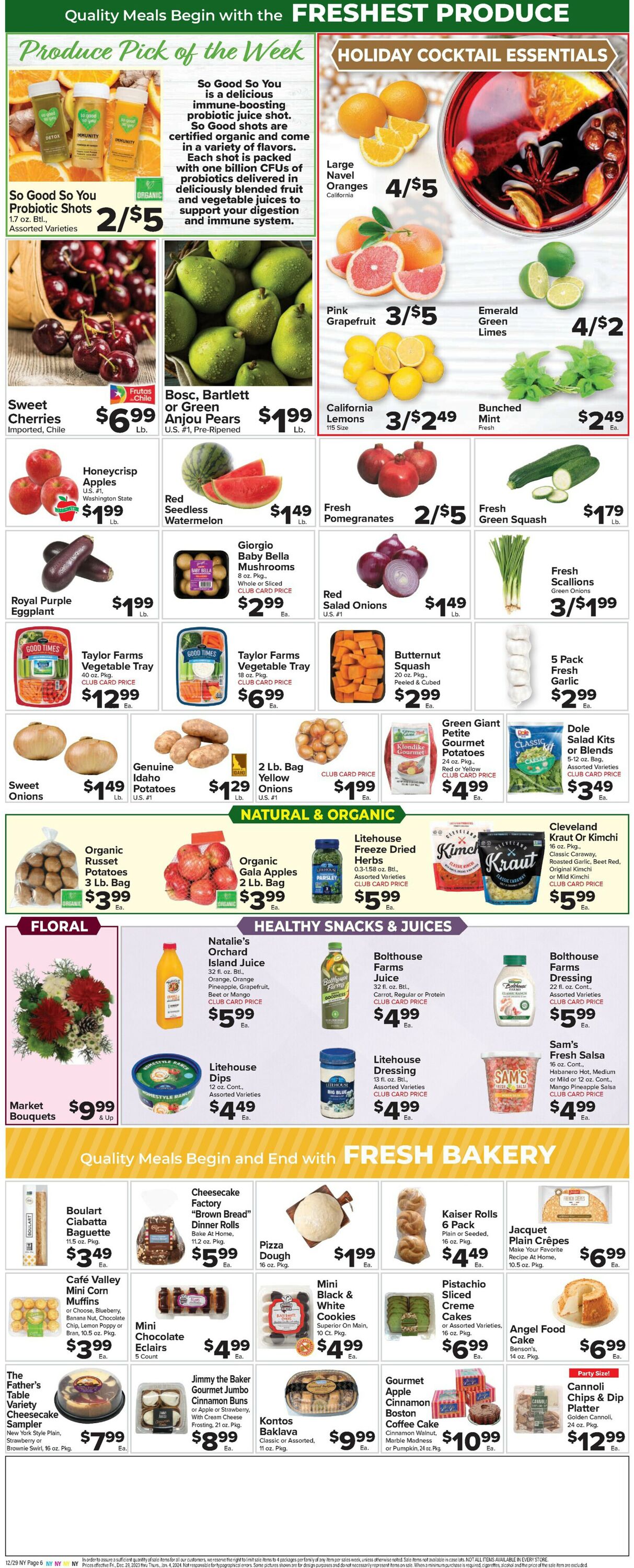 Foodtown Weekly Ad Circular - valid 12/29-01/04/2024 (Page 8)