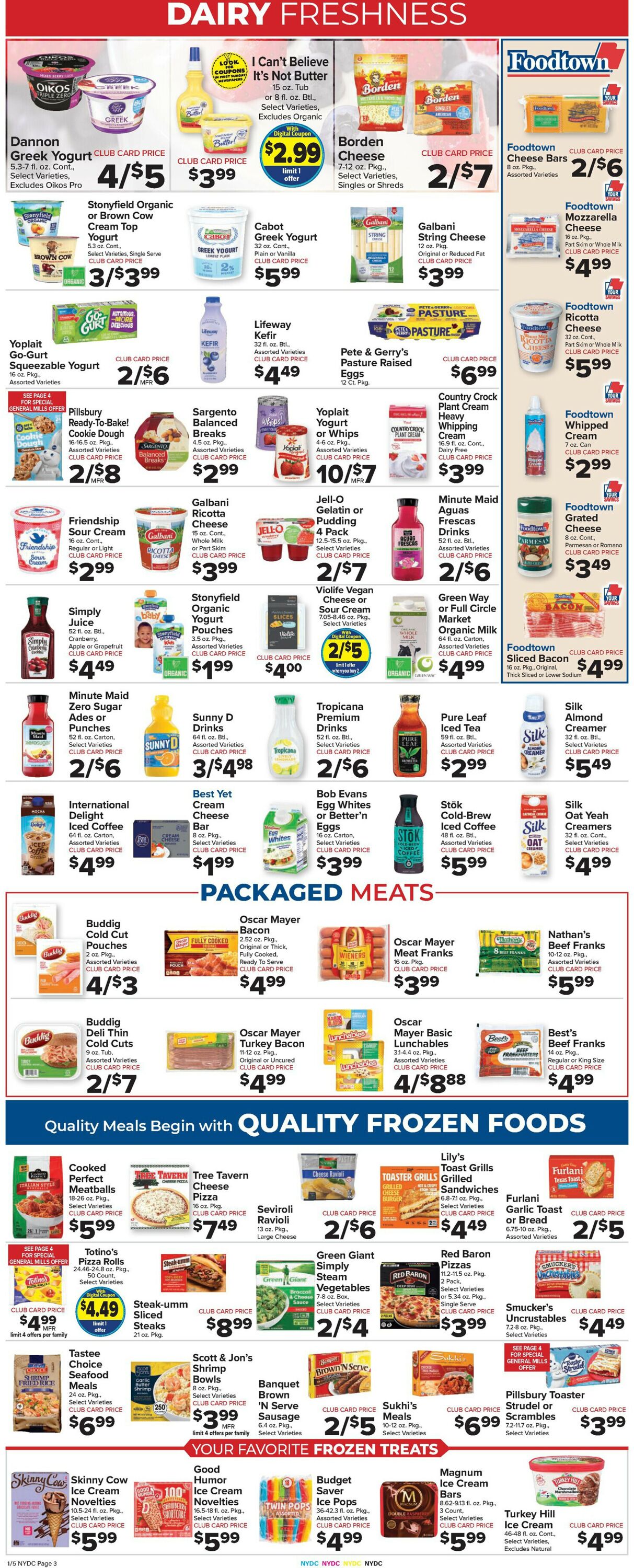 Foodtown Weekly Ad Circular - valid 01/05-01/11/2024 (Page 5)