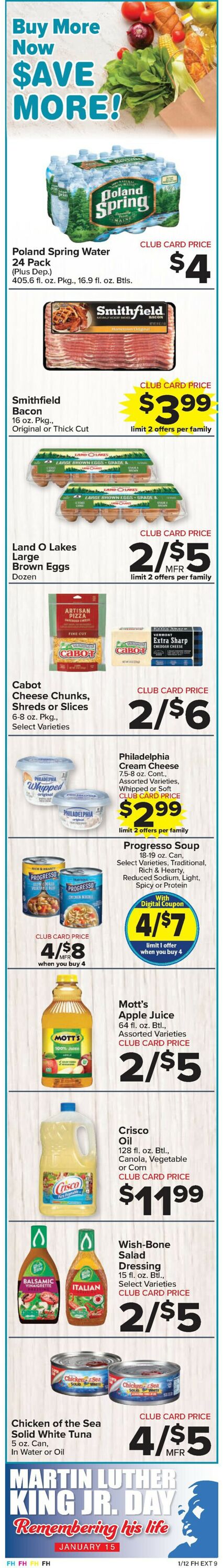 Foodtown Weekly Ad Circular - valid 01/12-01/18/2024 (Page 2)