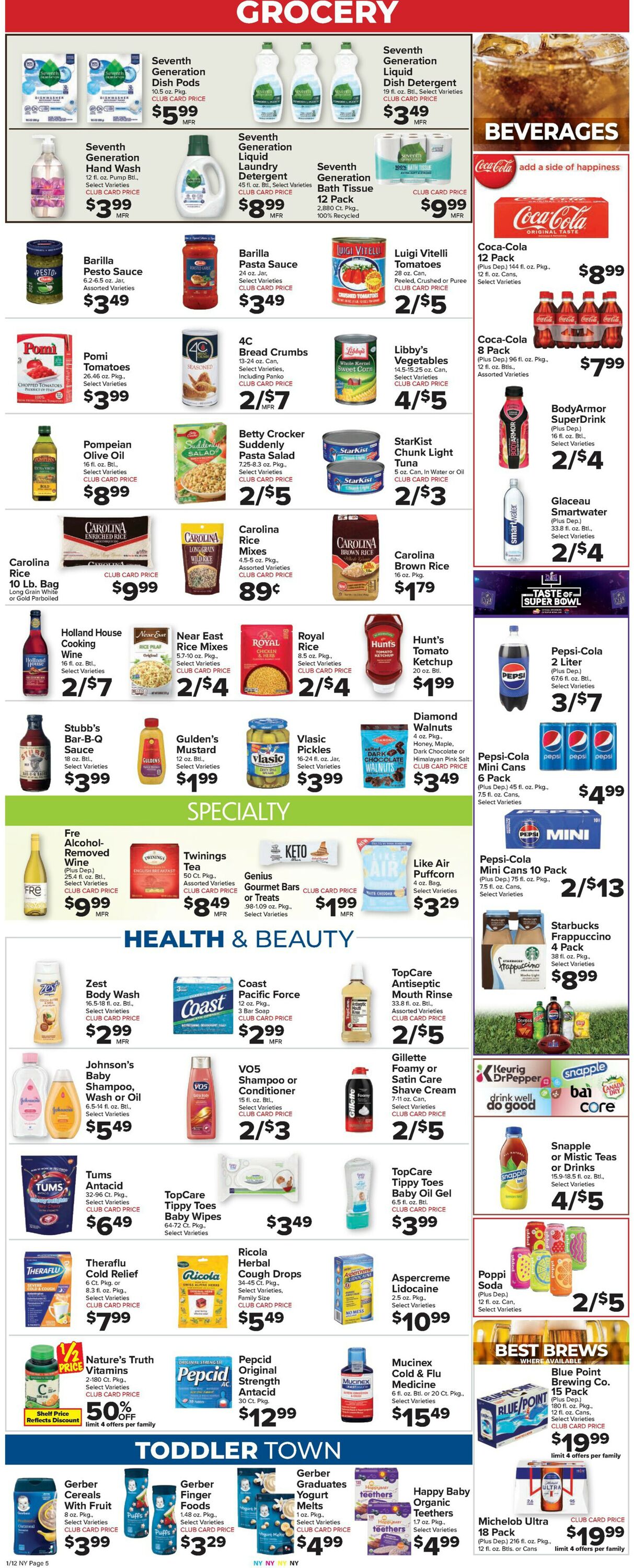 Foodtown Weekly Ad Circular - valid 01/12-01/18/2024 (Page 7)